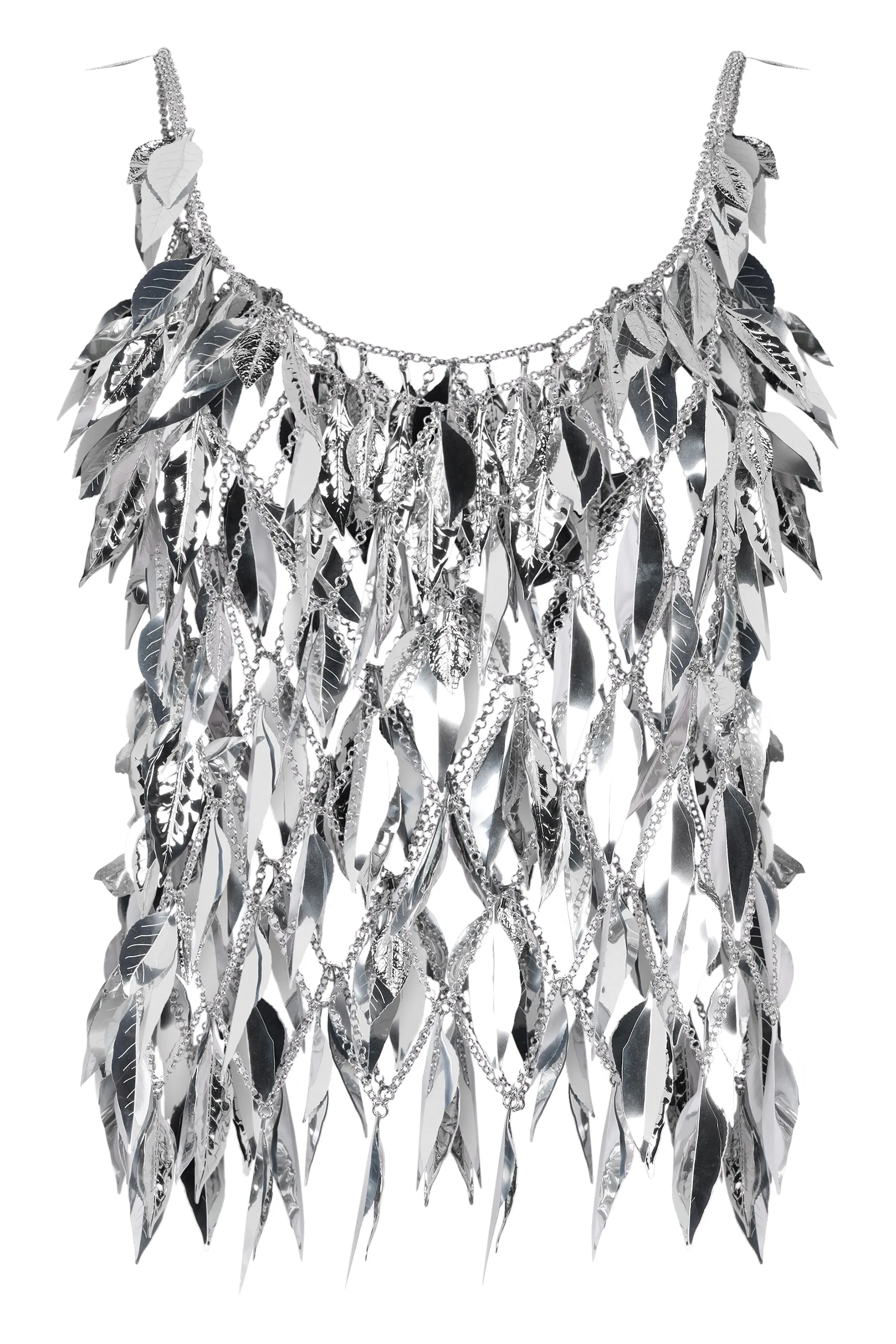 Chainmail Top in Silver sold by Lord & Taylor