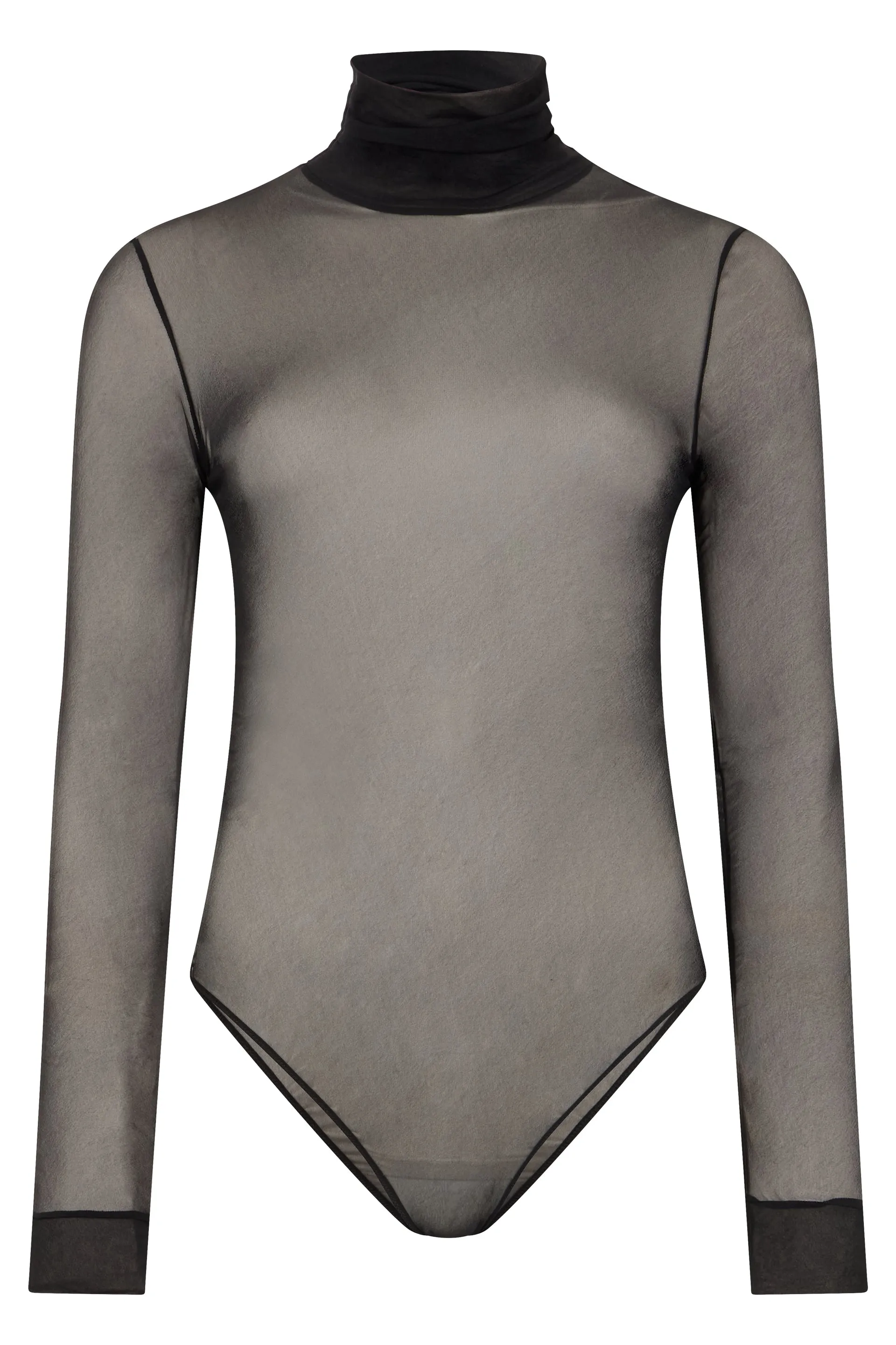Long-Sleeve Sheer Bodysuit sold by Lord & Taylor