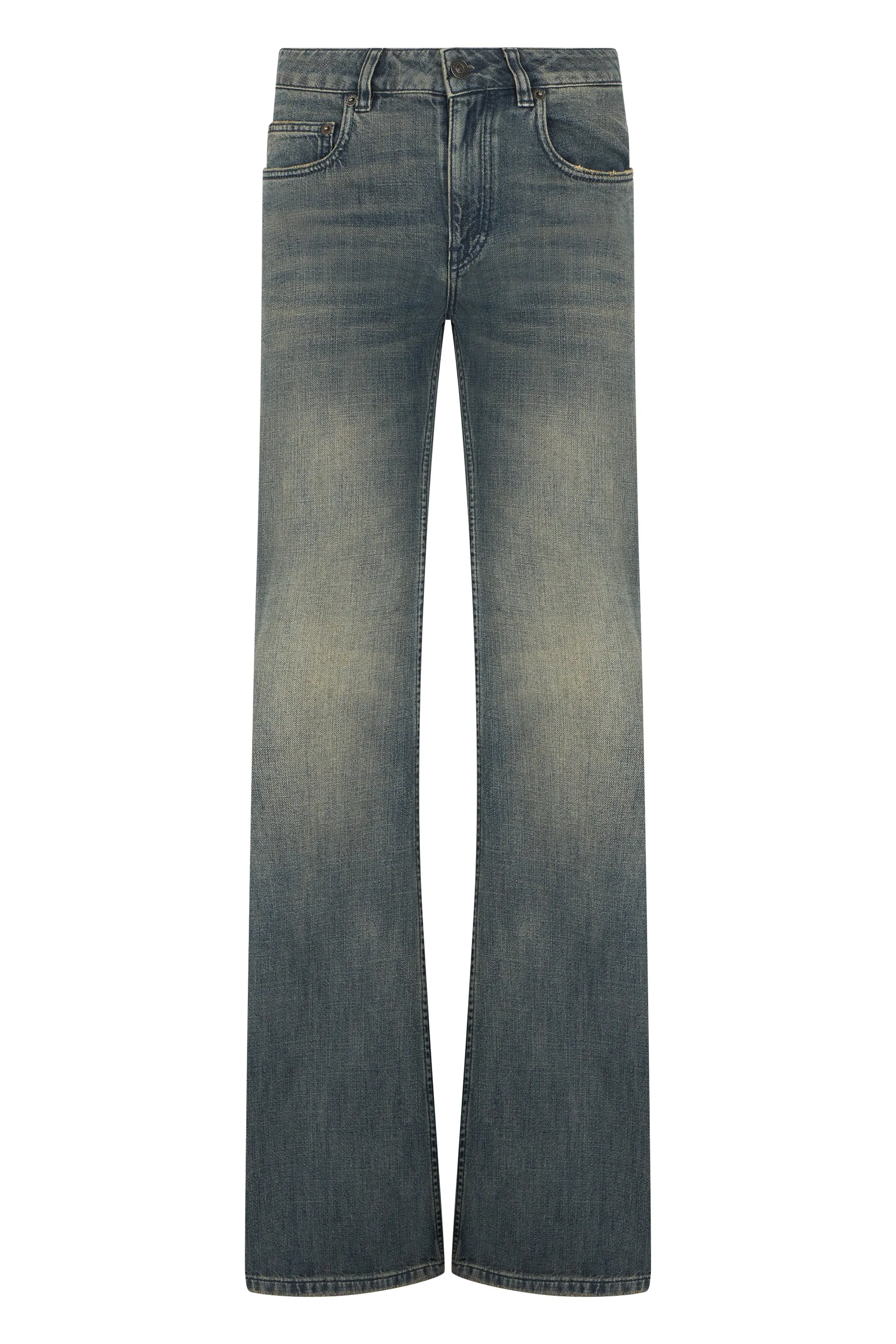Jeans Straight-Leg Cotton Blue sold by Lord & Taylor