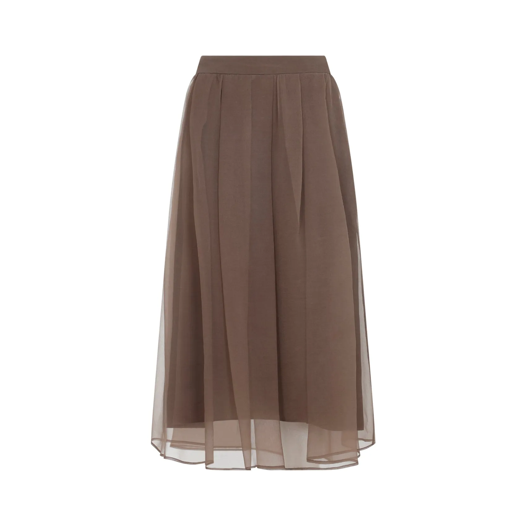 Brunello Cucinelli Midi voile Skirt sold by Lord & Taylor product image thumbnail 2