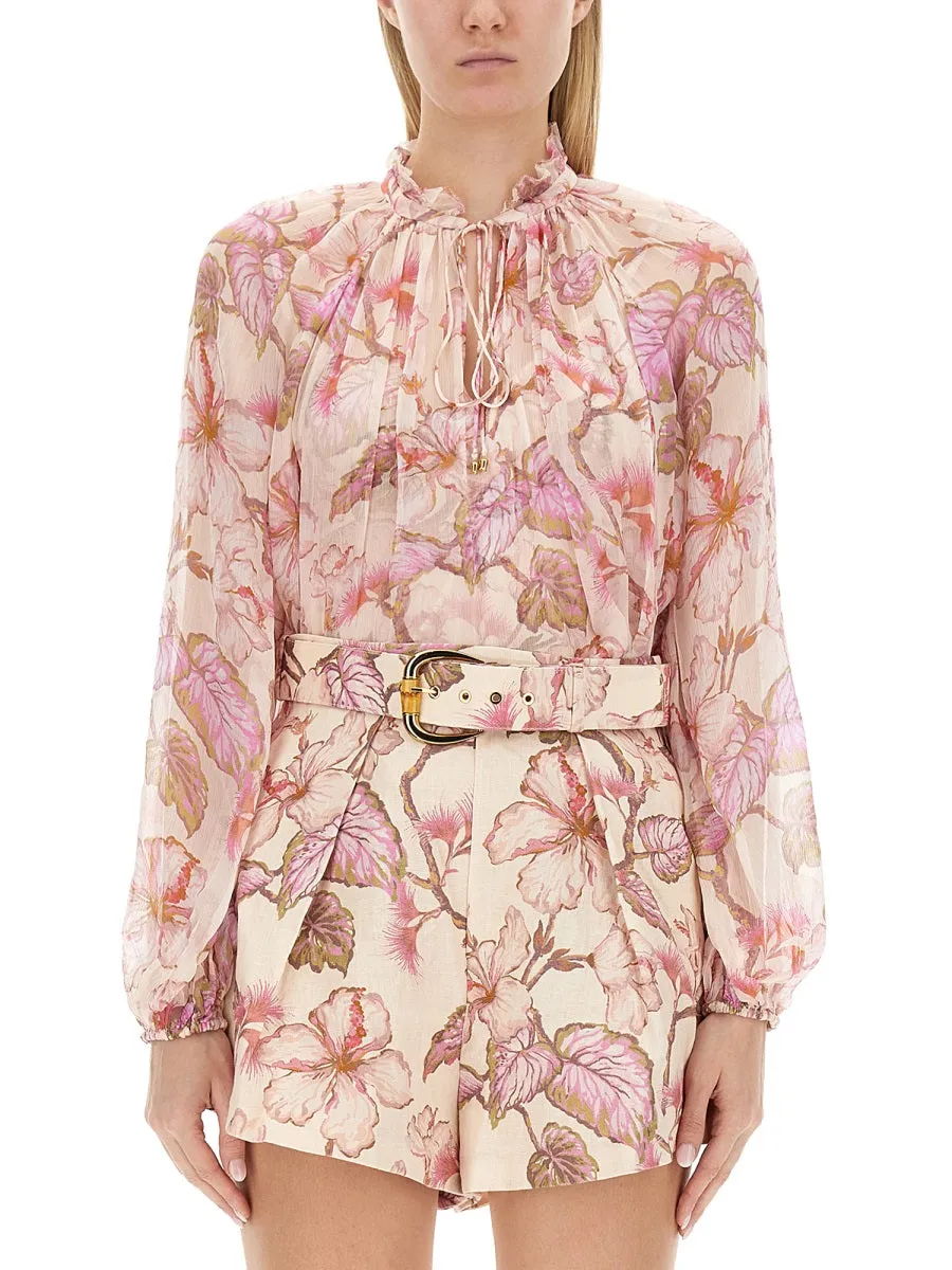 Shirt Floral Print Pink sold by Lord & Taylor