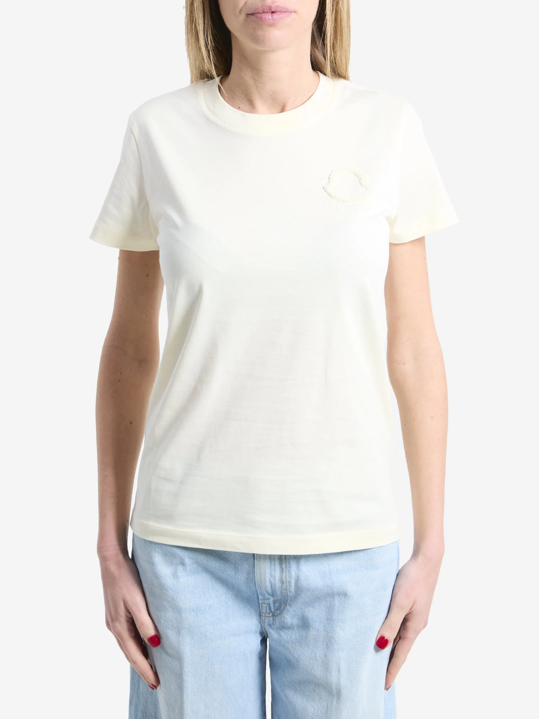 T-shirt with embroidered logo sold by Lord & Taylor