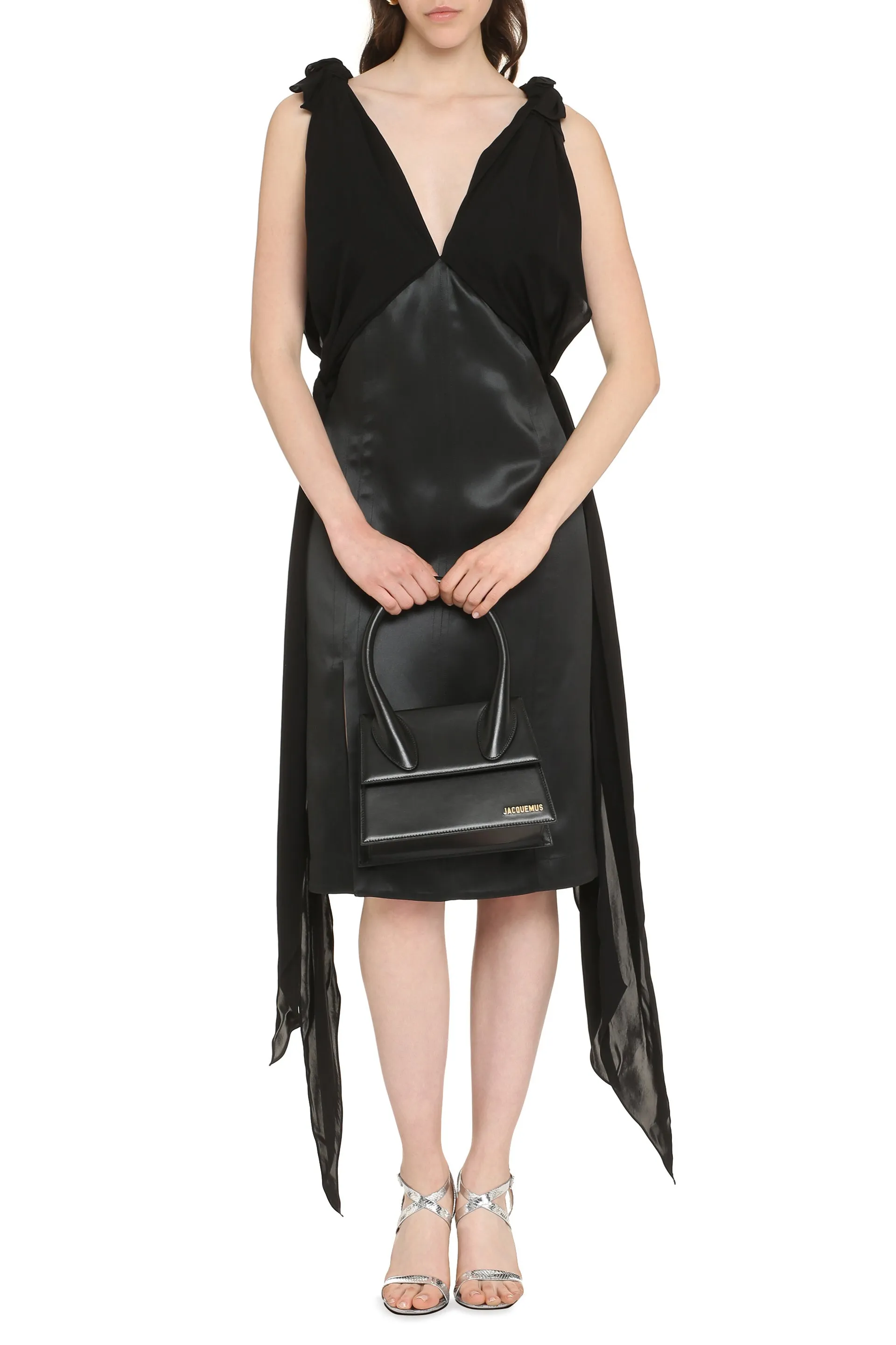 Silk Midi Dress sold by Lord & Taylor product image thumbnail 3