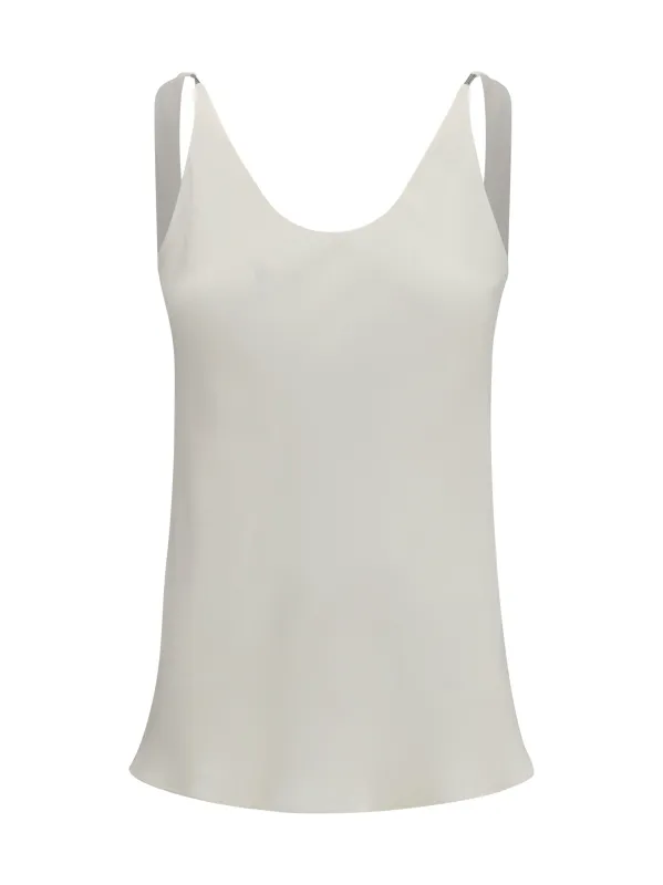 Top Silk Crêpe Sablé made by Brunello Cucinelli