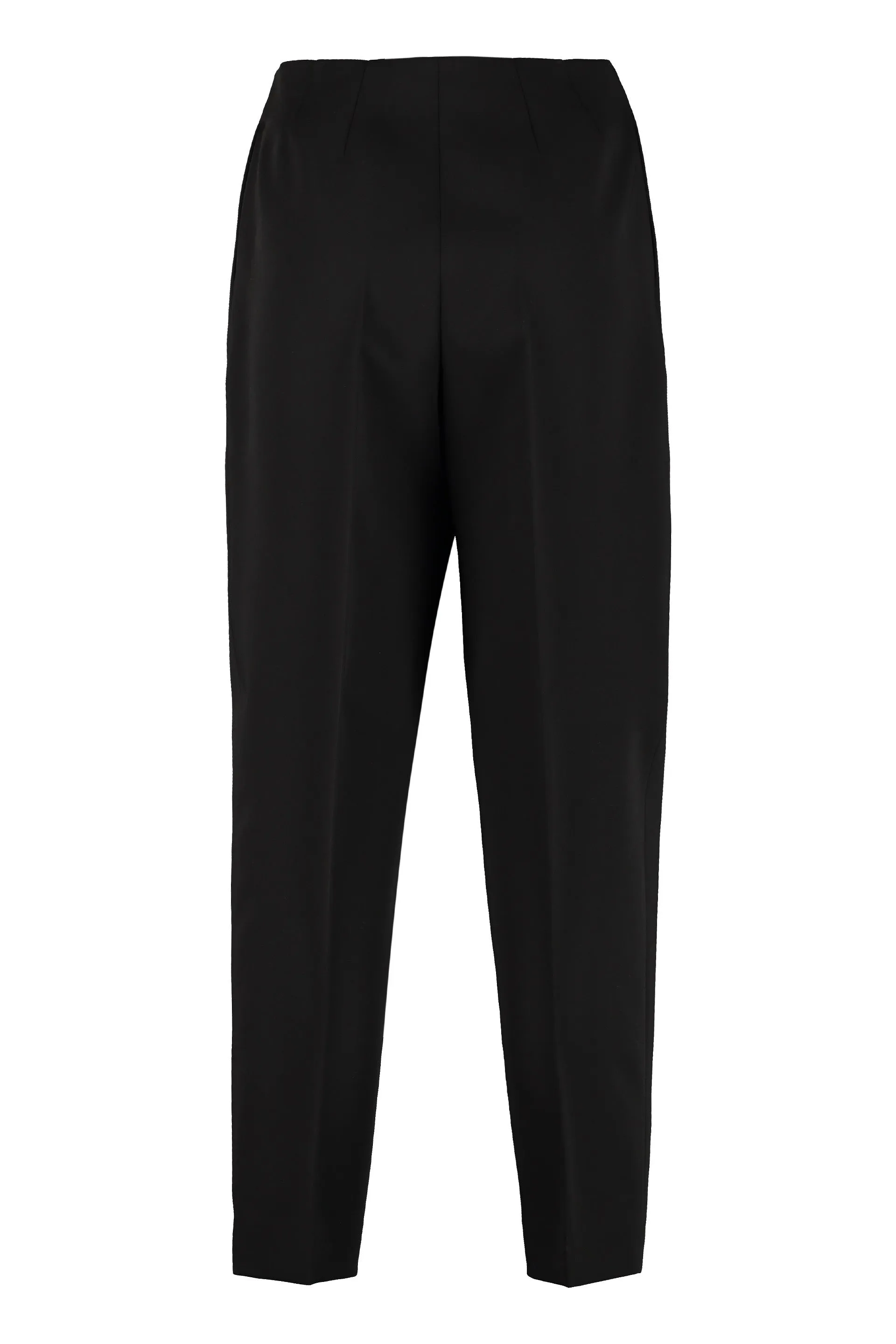 Cropped Wool Trousers Black sold by Lord & Taylor product image thumbnail 2