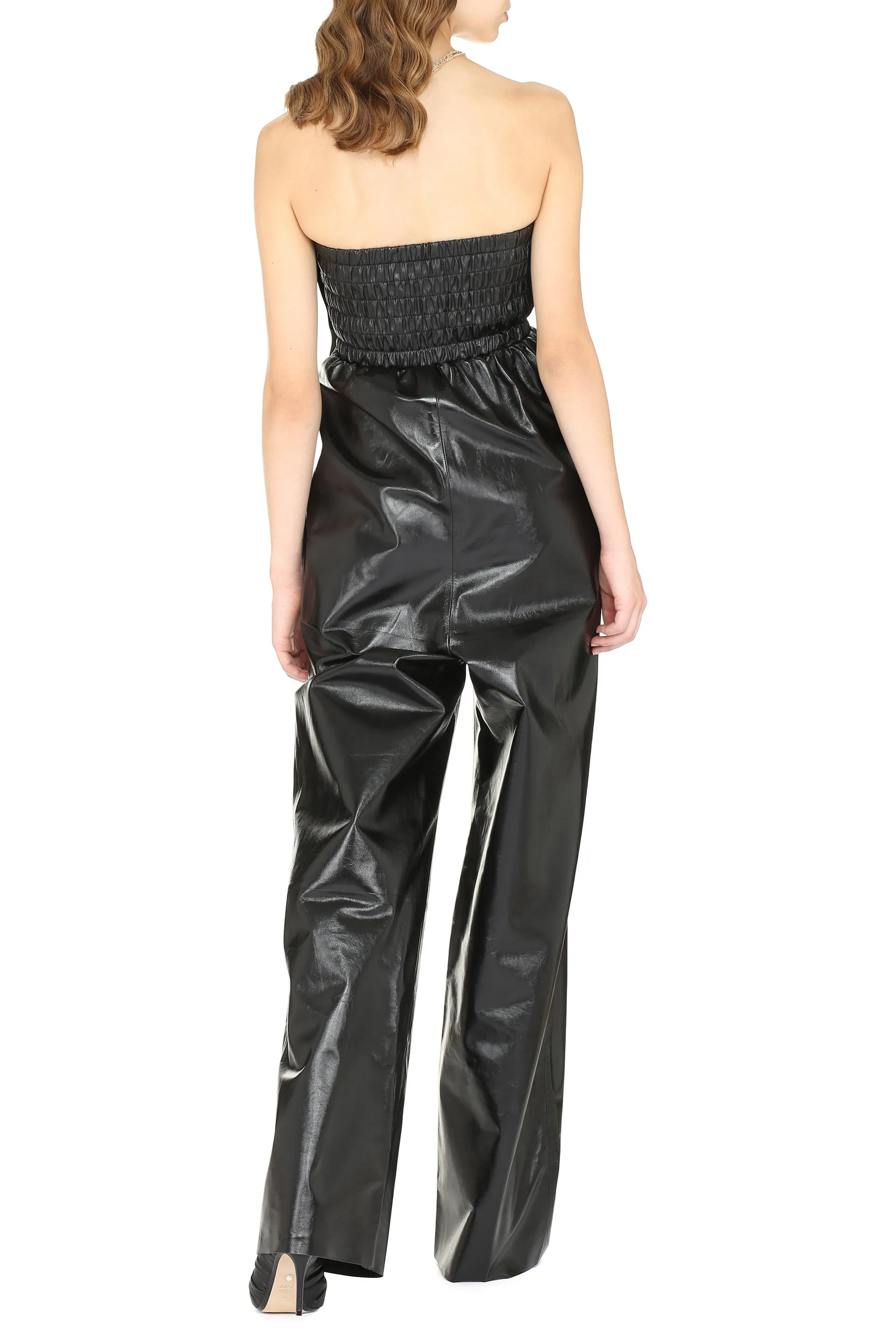 Leather Jumpsuit sold by Lord & Taylor product image thumbnail 4