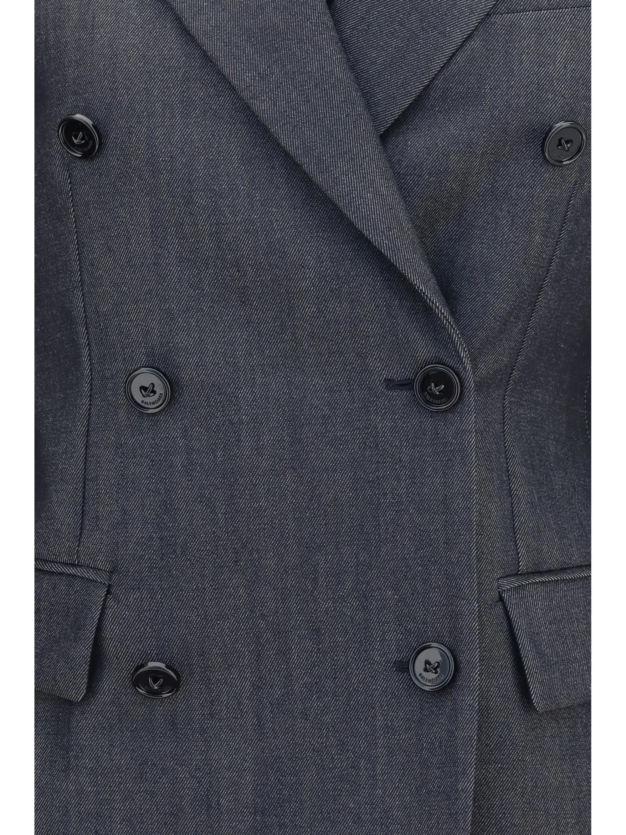 Blazer Double-Breasted Wool Dark Navy sold by Lord & Taylor product image thumbnail 3
