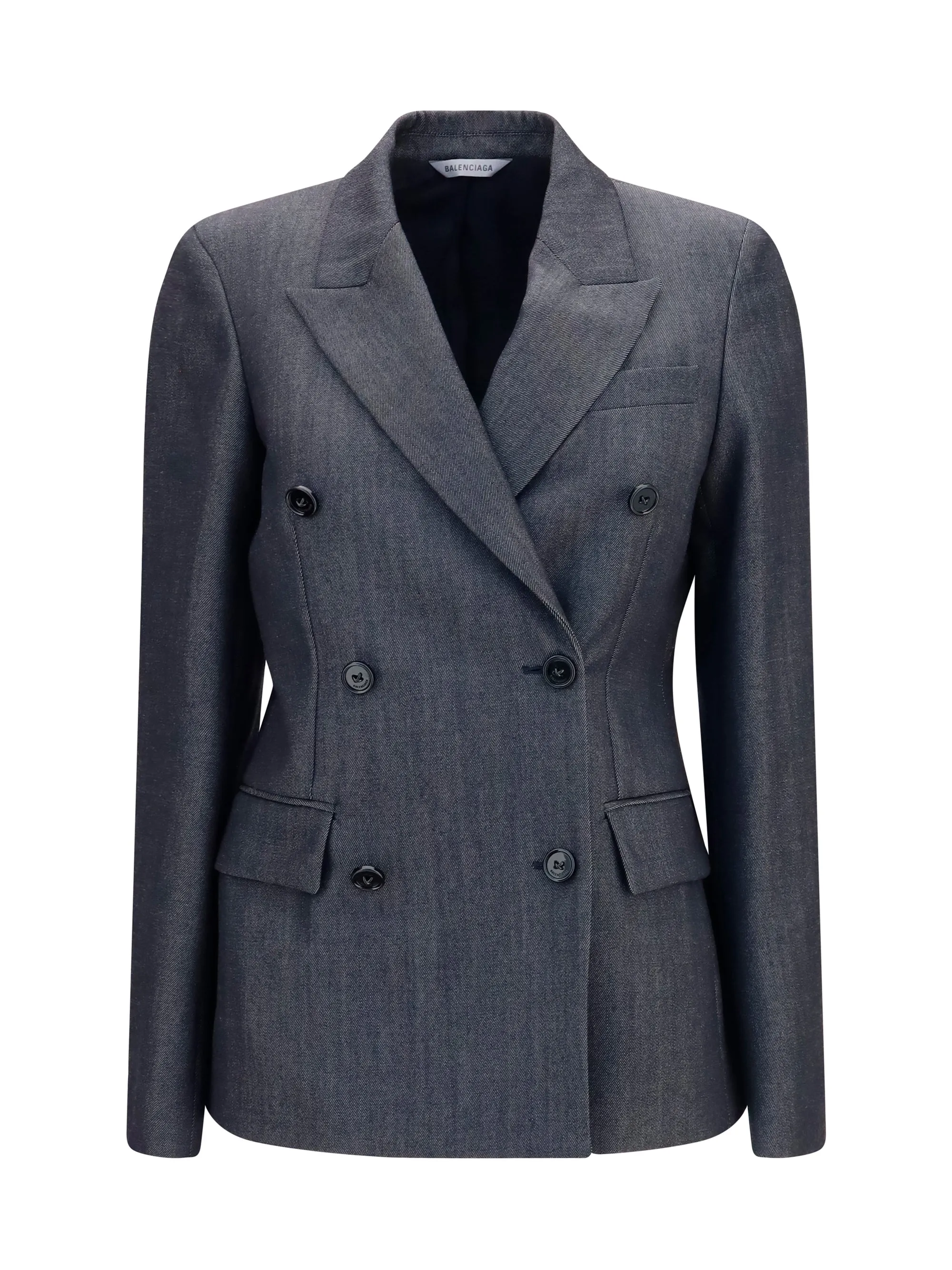 Blazer Double-Breasted Wool Dark Navy sold by Lord & Taylor