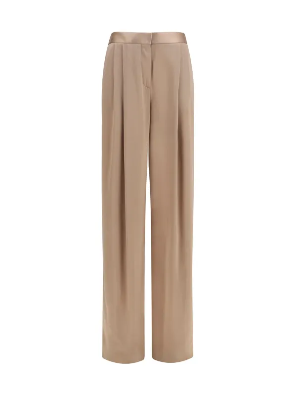 Straight Silk Pants Desert Taupe made by Tom Ford
