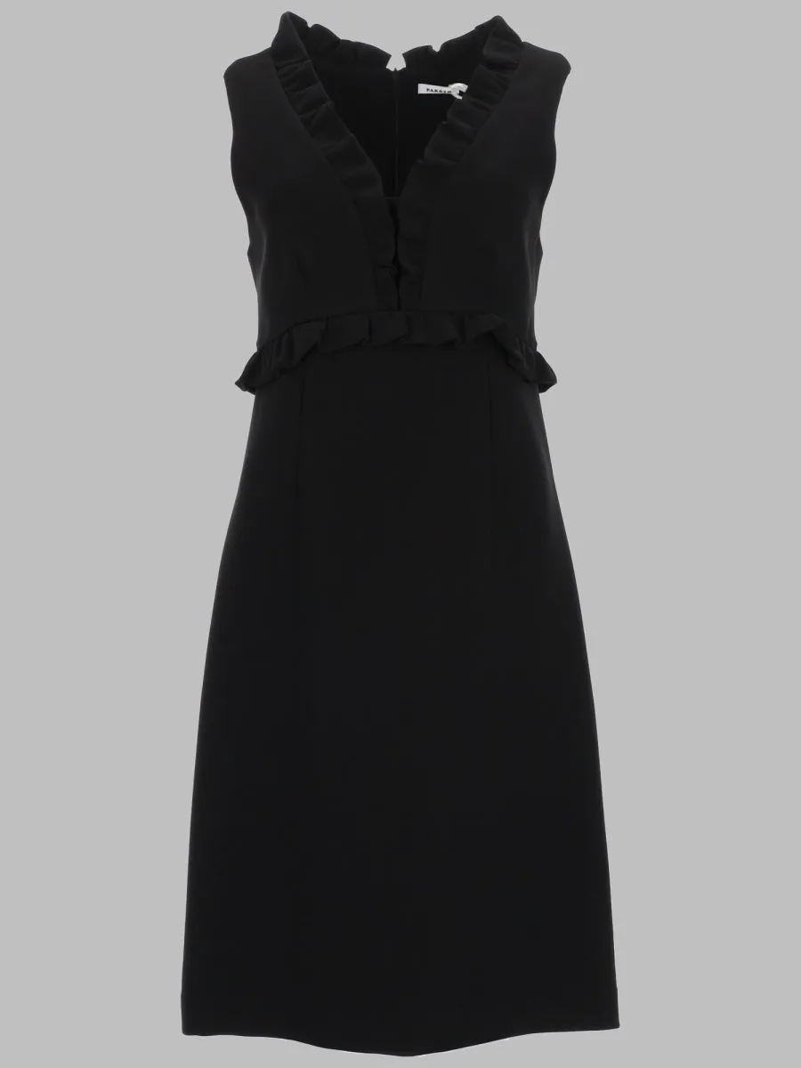 Dress Midi Sleeveless Black sold by Lord & Taylor
