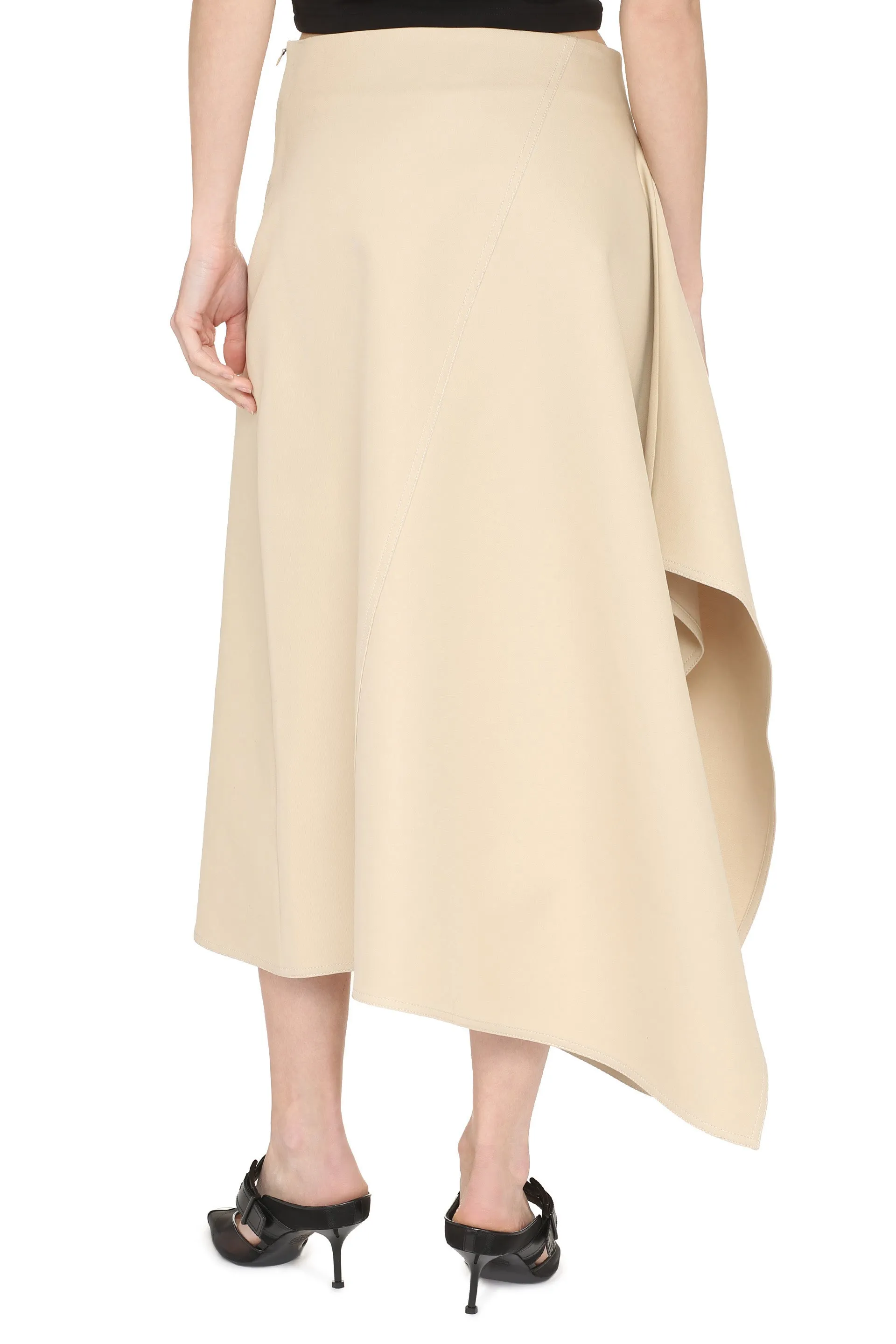 Cotton Midi Skirt sold by Lord & Taylor product image thumbnail 4