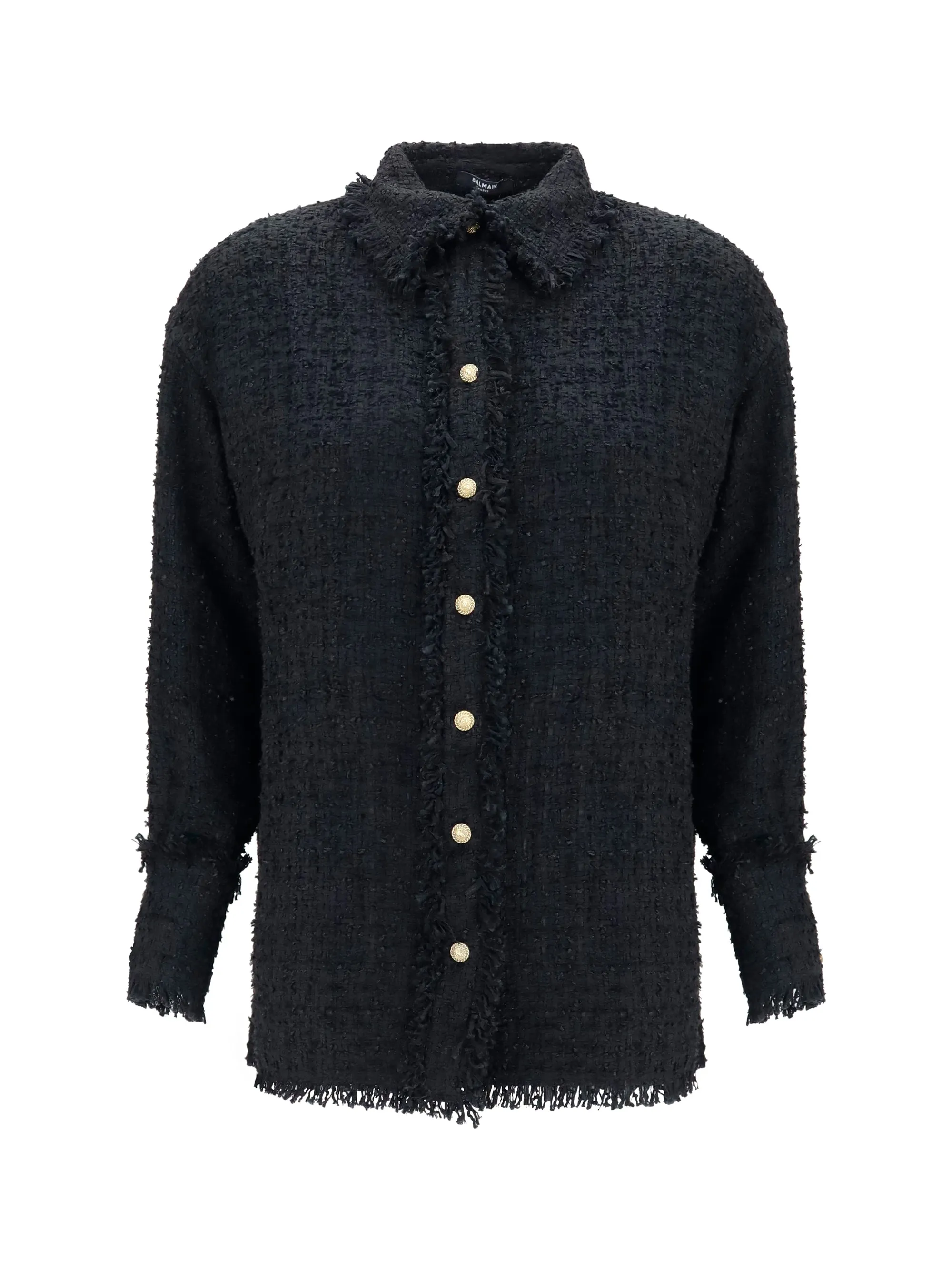 Tweed Shirt Black sold by Lord & Taylor