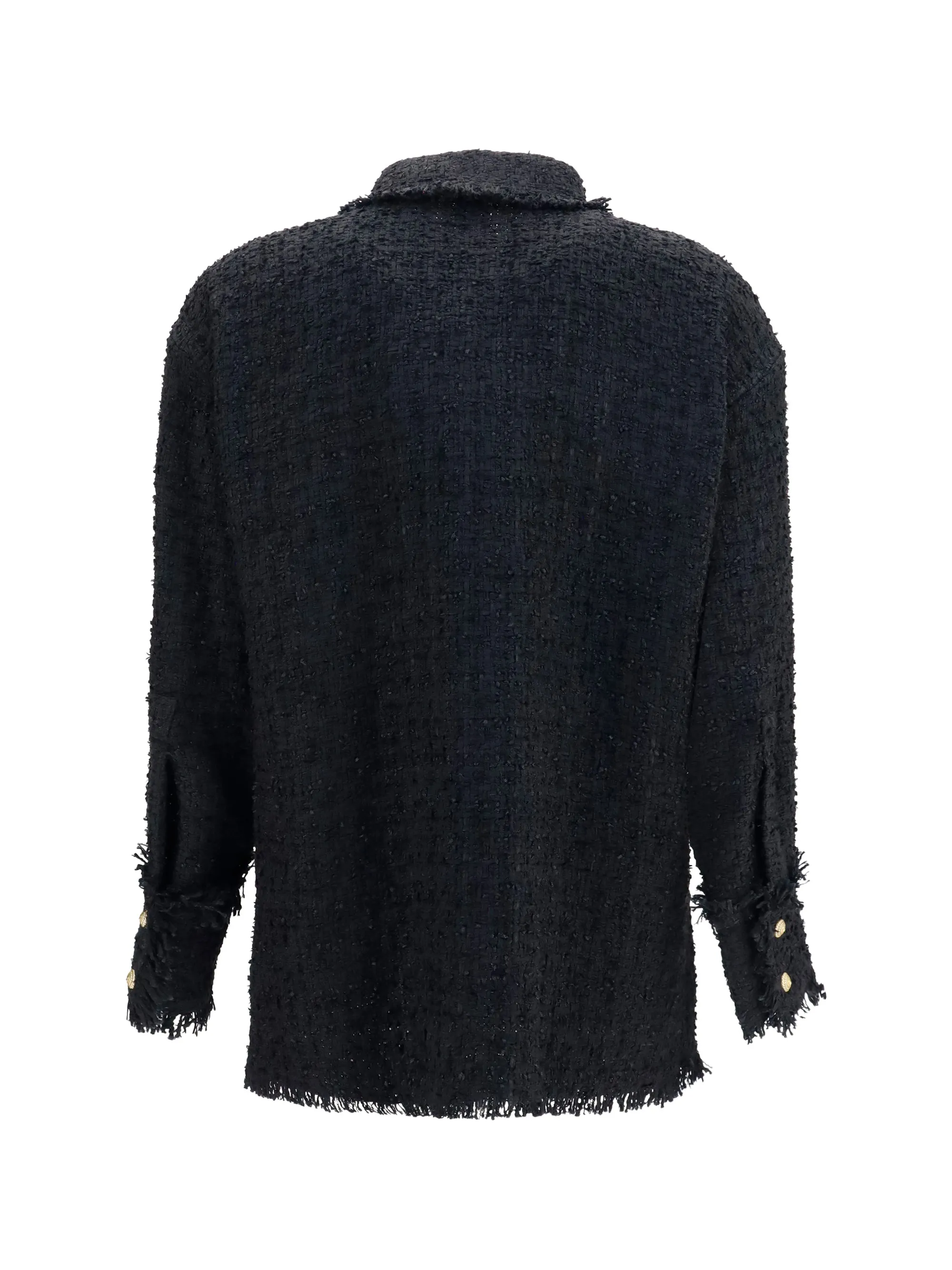 Tweed Shirt Black sold by Lord & Taylor product image thumbnail 2