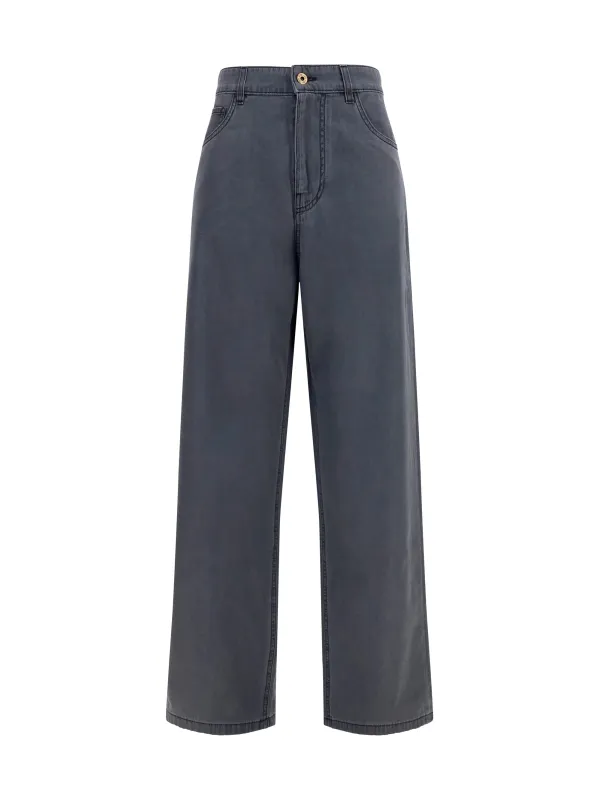 Cotton Jeans Black made by Miu Miu