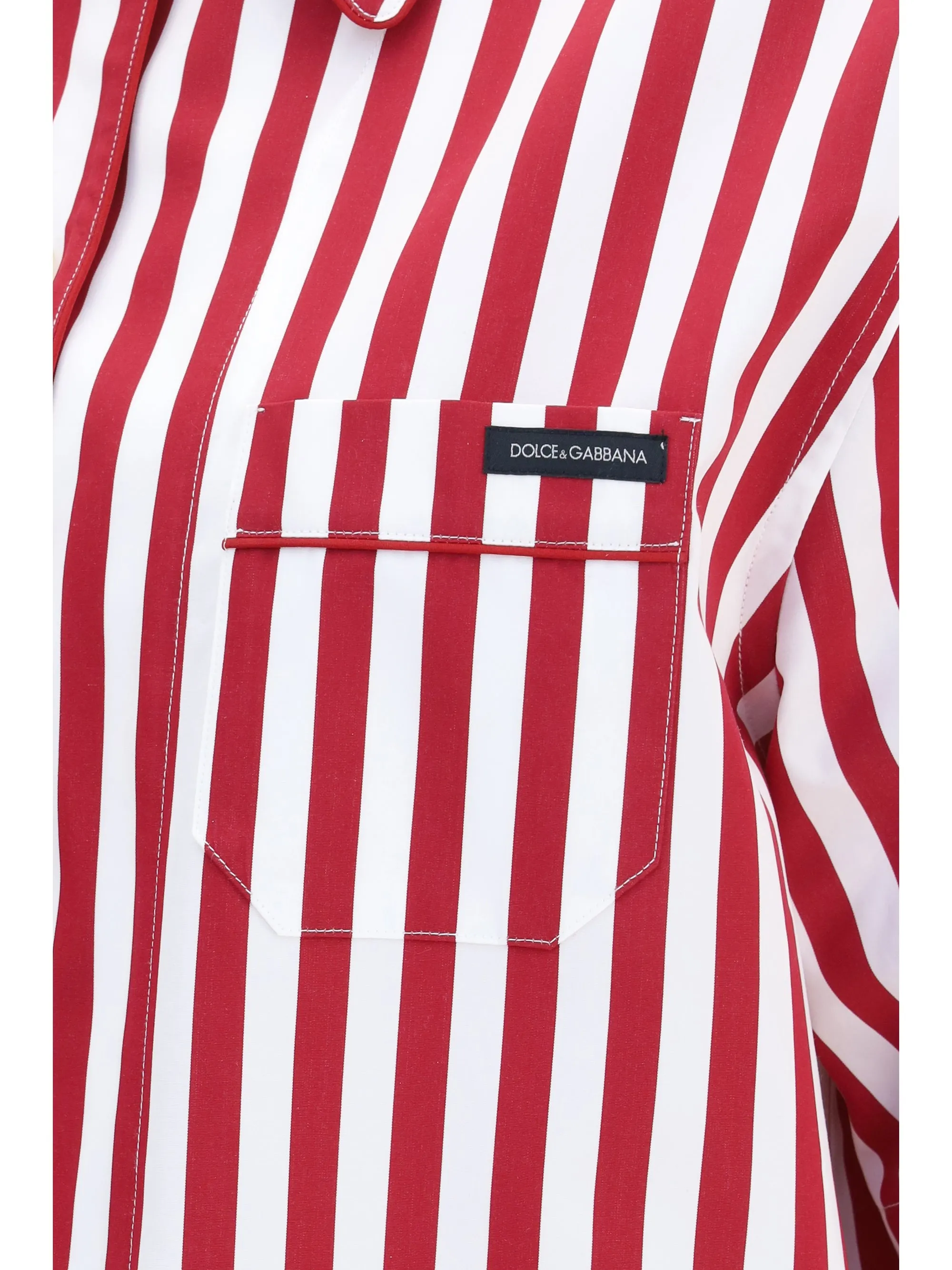 Cotton Shirt White/Red sold by Lord & Taylor product image thumbnail 2