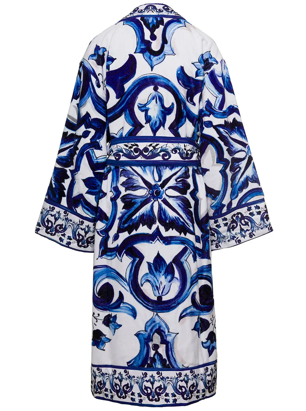 Kimono Bathrobe Mediterranean Blue Print sold by Lord & Taylor product image thumbnail 2