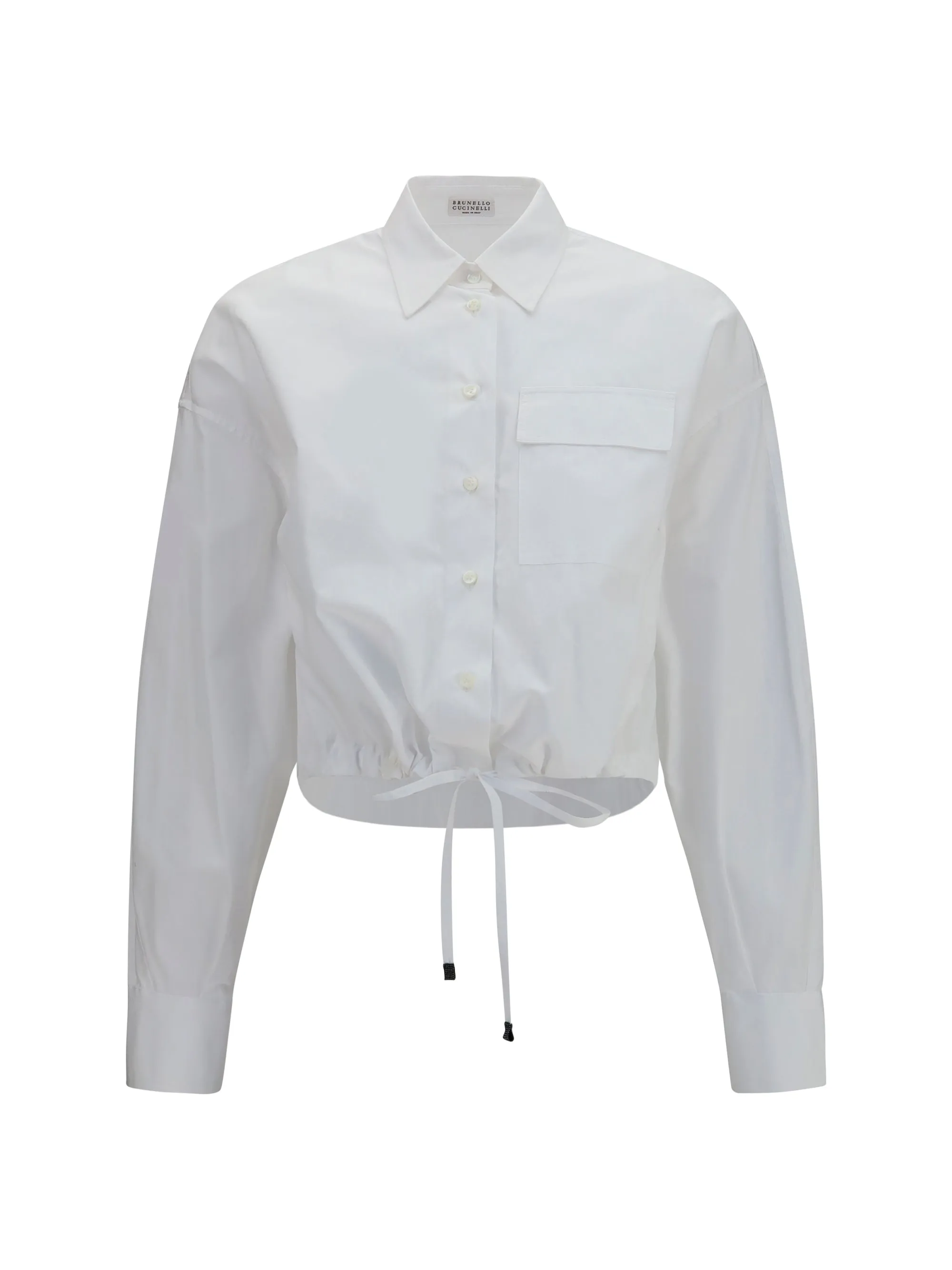 Cotton Shirt with Drawstring Waist sold by Lord & Taylor