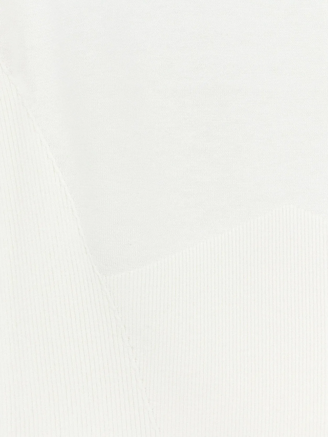 Polo Shirt Cropped Cotton-Silk White sold by Lord & Taylor product image thumbnail 3