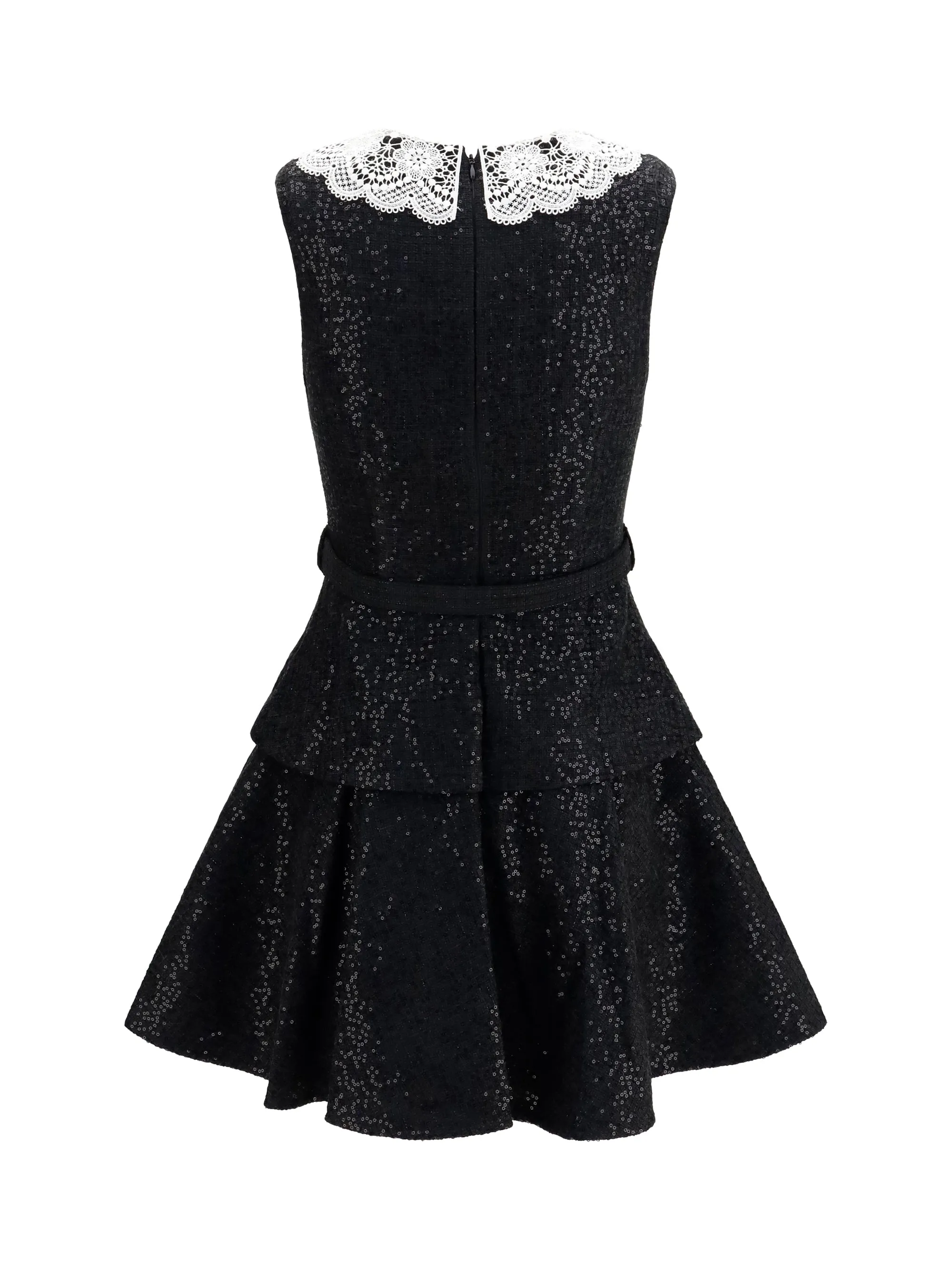 Mini Dress Sequin Bouclé Black sold by Lord & Taylor product image thumbnail 3