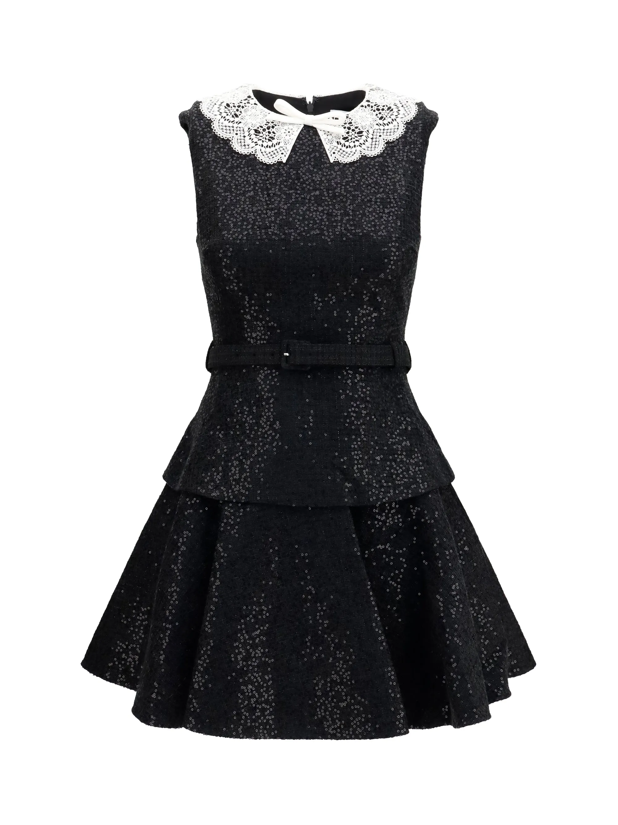 Mini Dress Sequin Bouclé Black sold by Lord & Taylor