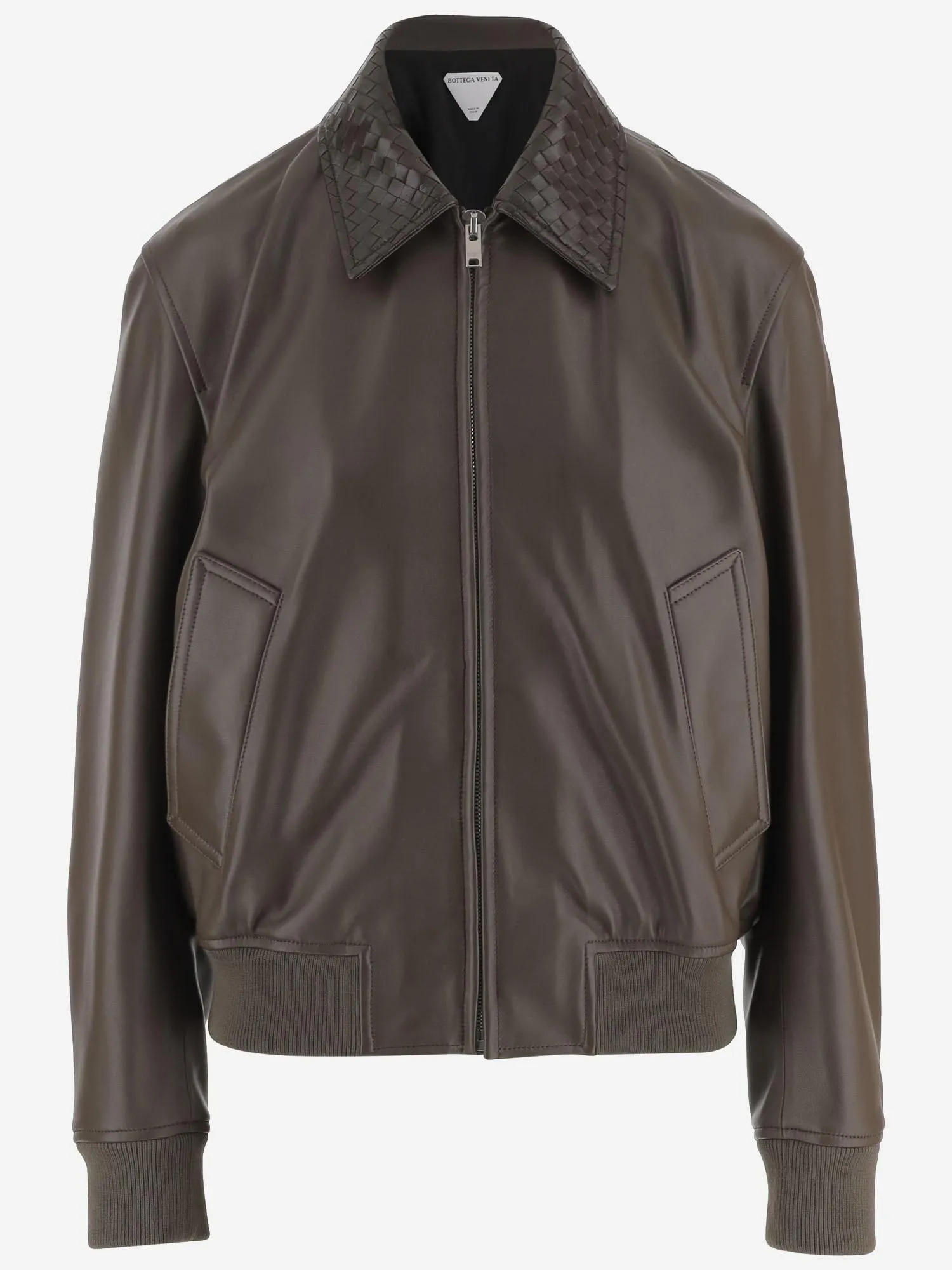 Leather Jacket Pinecone Lambskin sold by Lord & Taylor