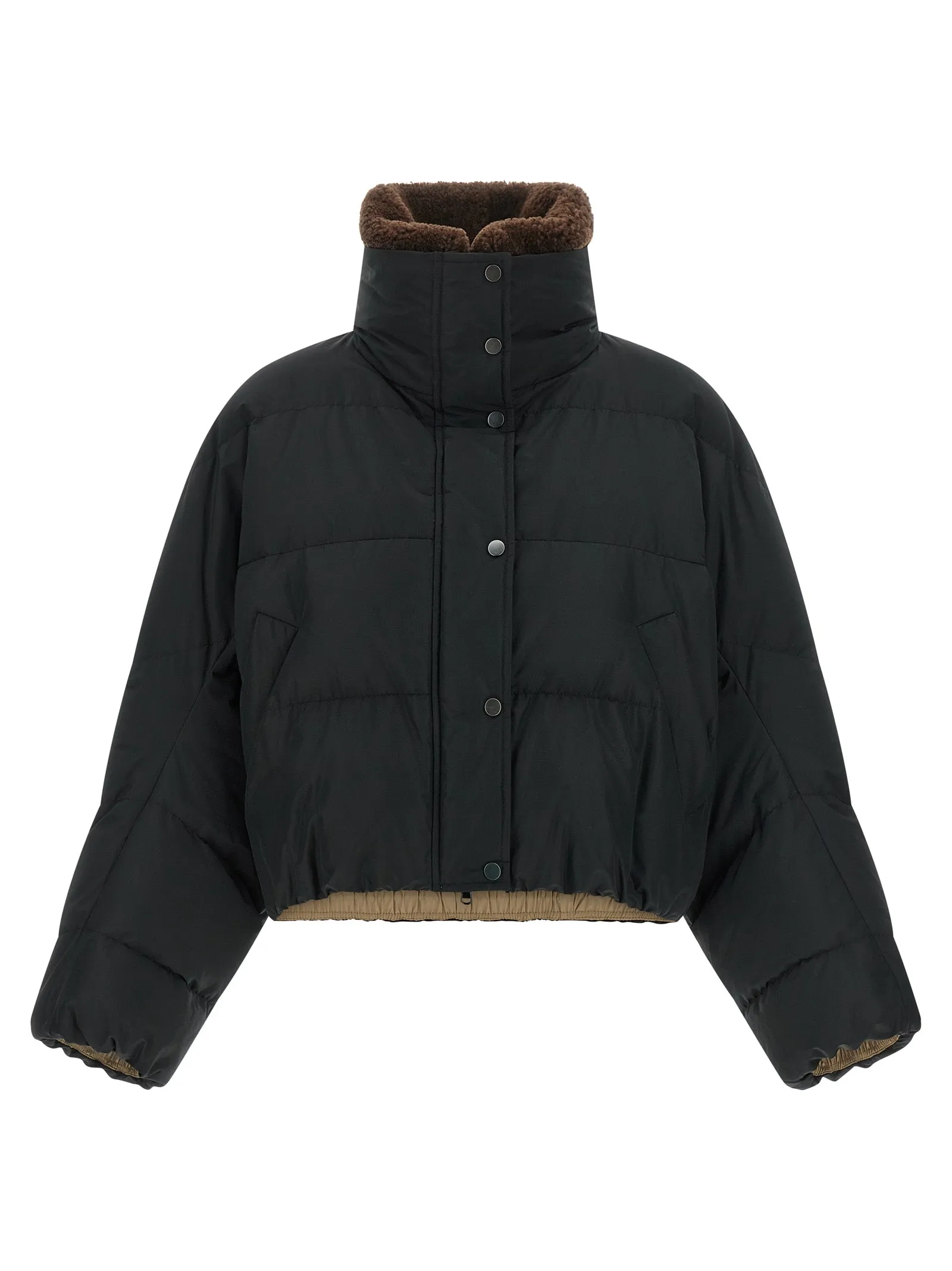 Cropped down jacket sold by Lord & Taylor