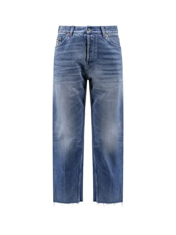 5-POCKET STRAIGHT-LEG JEANS made by Gucci