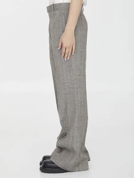 WOOL AND SILK FLARES PANTS sold by Lord & Taylor product image thumbnail 4