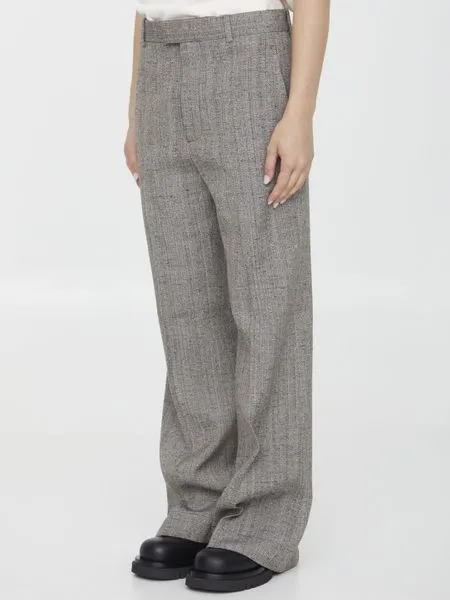 WOOL AND SILK FLARES PANTS sold by Lord & Taylor product image thumbnail 3