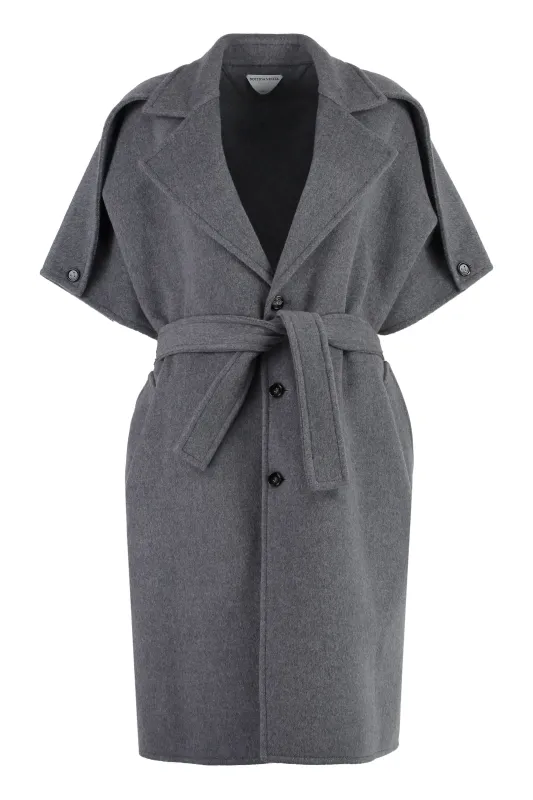 WOOL AND CASHMERE COAT made by Bottega Veneta