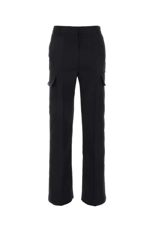 MIDNIGHT BLUE ALTER MAT CARGO PANT made by Stella McCartney
