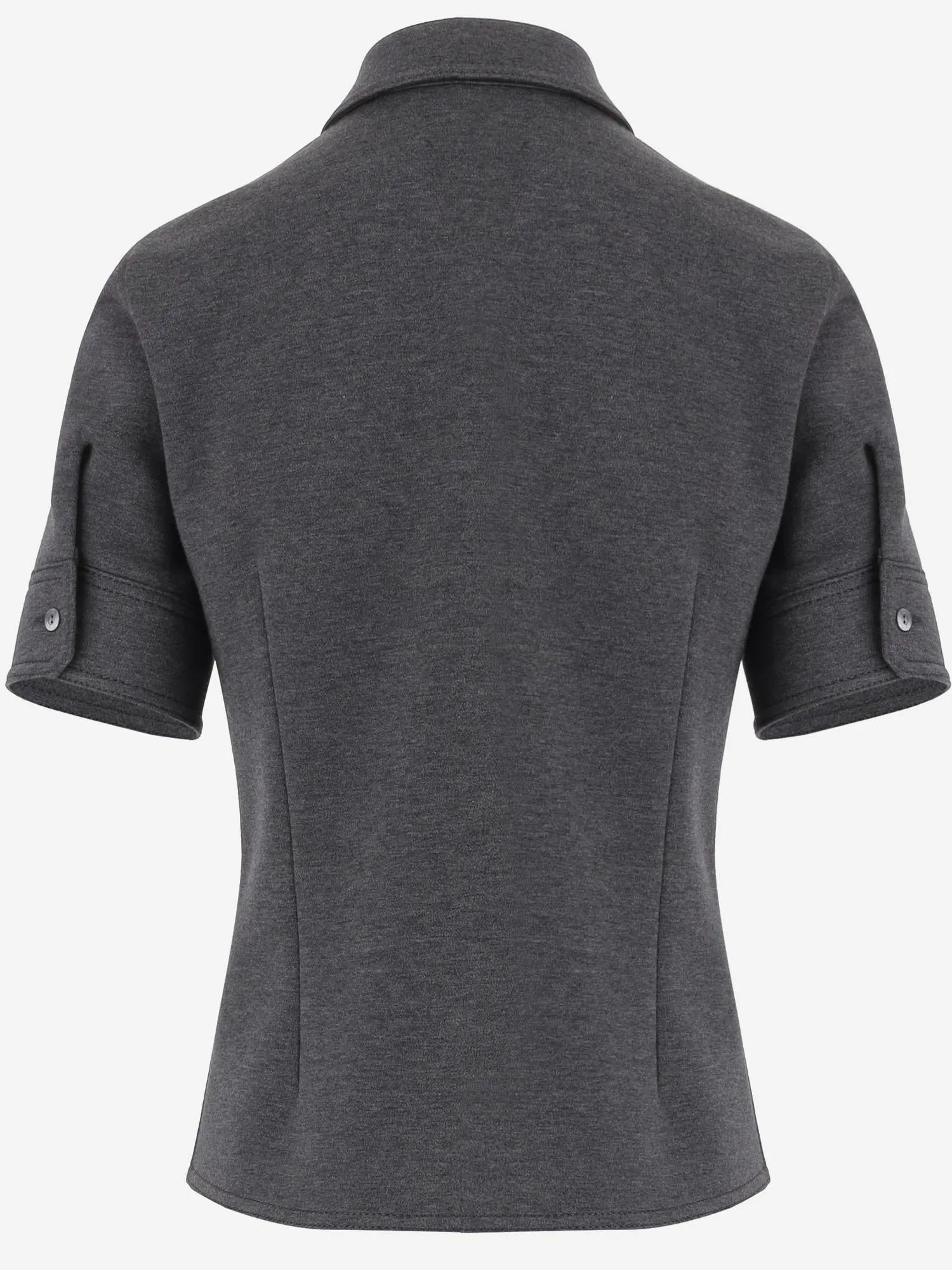Wool-Blend Shirt with Wide Collar sold by Lord & Taylor product image thumbnail 5