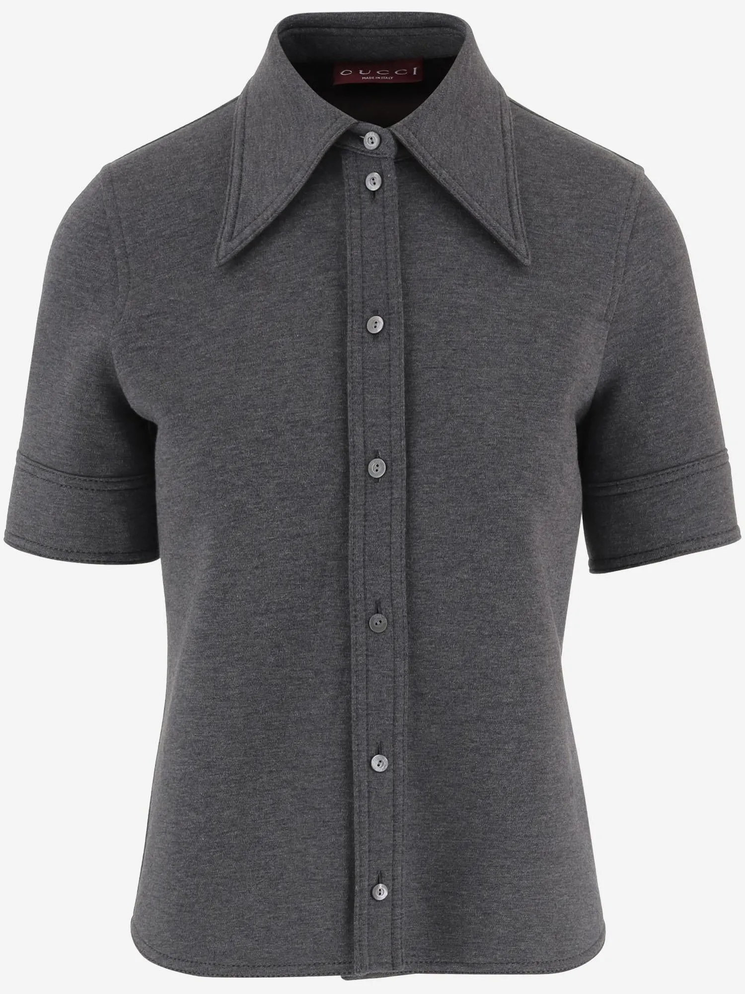 Wool-Blend Shirt with Wide Collar sold by Lord & Taylor product image thumbnail 2