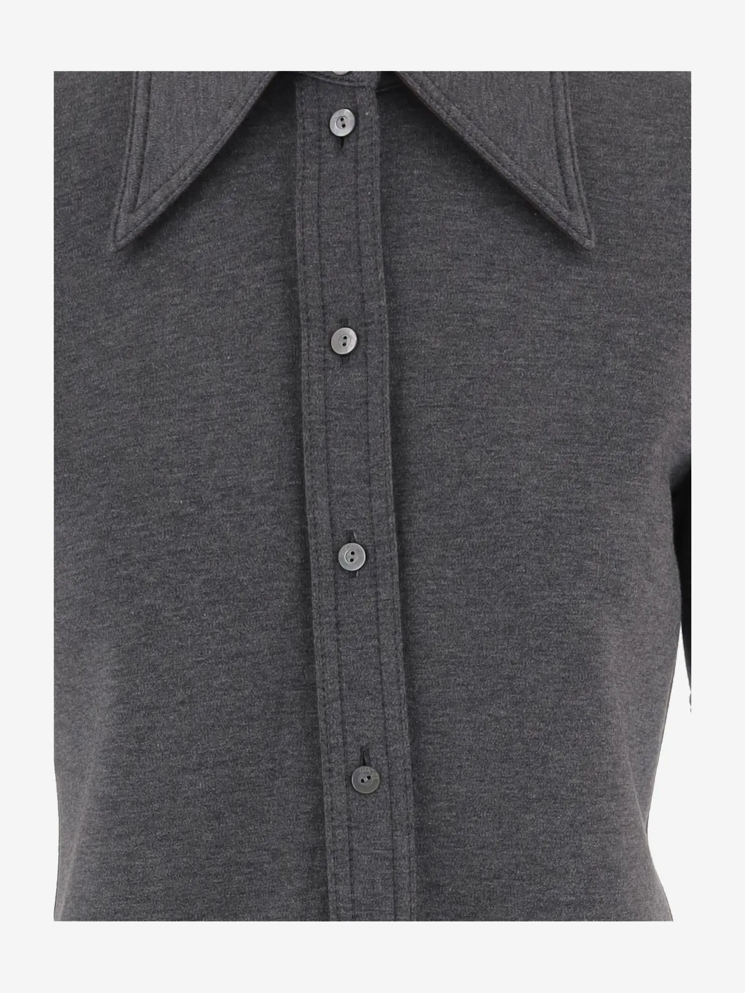 Wool-Blend Shirt with Wide Collar sold by Lord & Taylor product image thumbnail 3