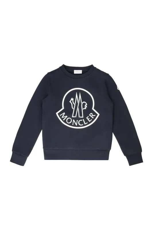 Cotton Crew-Neck Sweatshirt made by Moncler