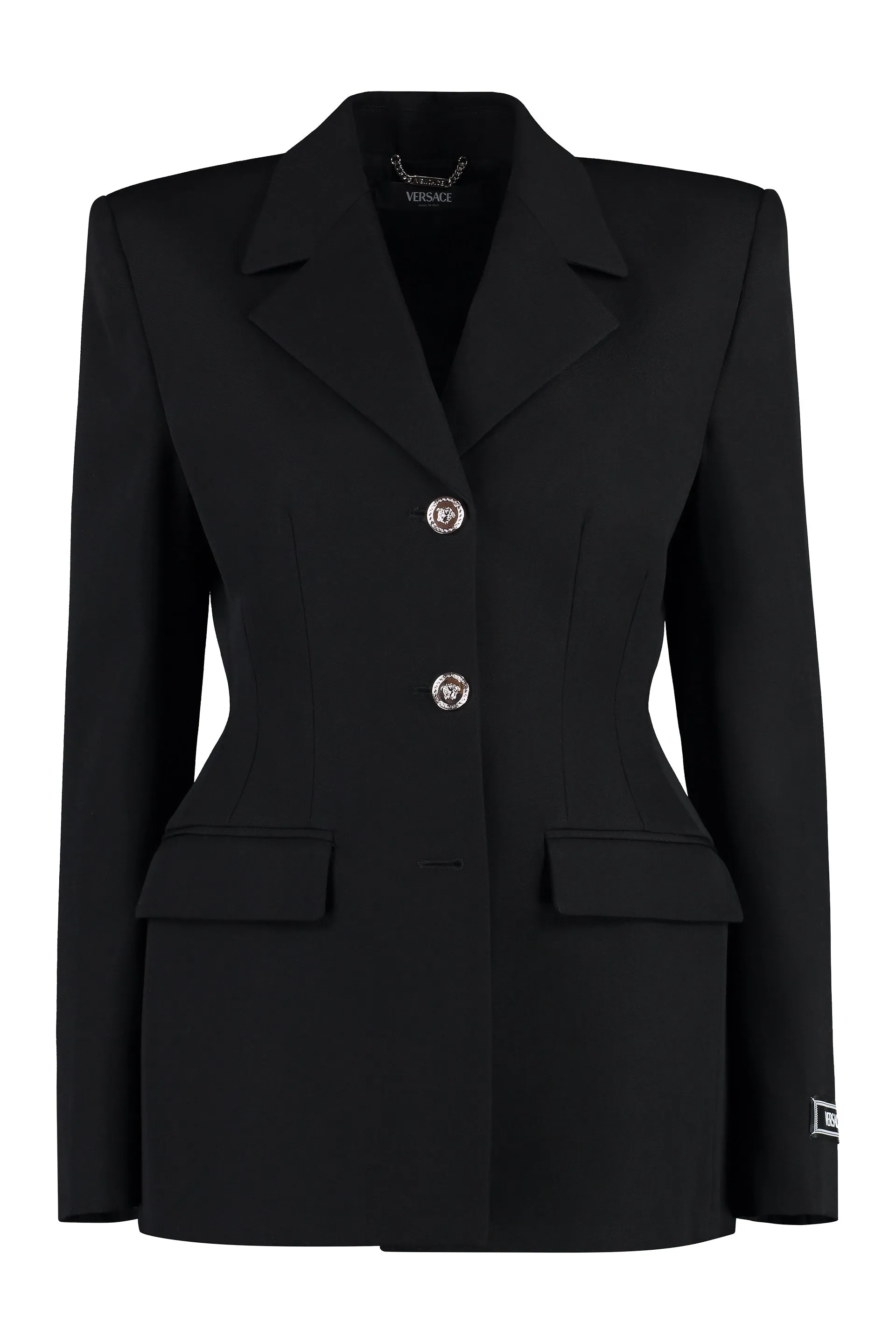 WOOL SINGLE-BREASTED BLAZER sold by Lord & Taylor