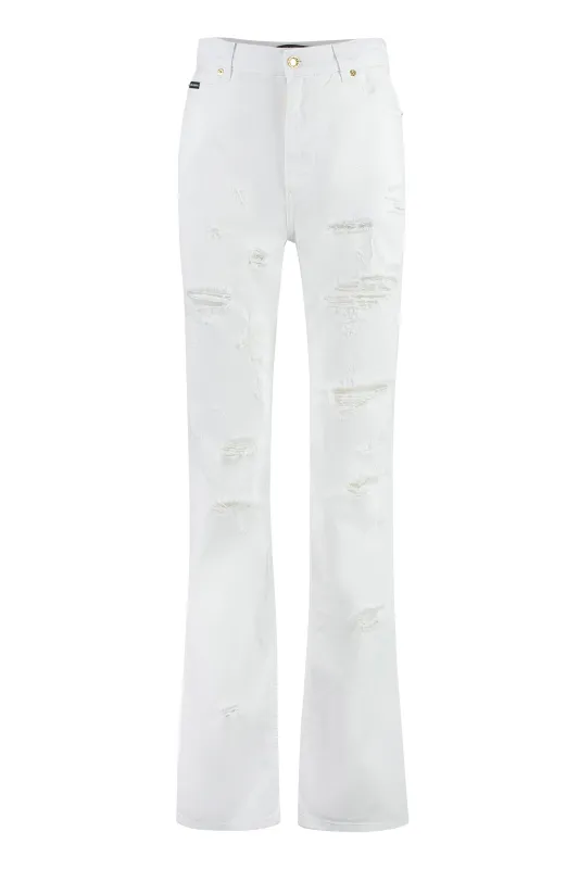5-POCKET STRAIGHT-LEG JEANS made by Dolce & Gabanna
