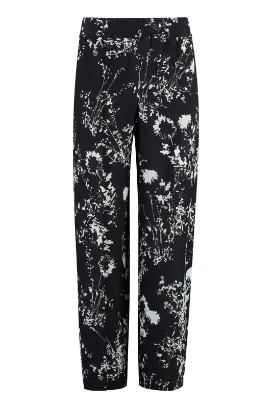 SILK FLORAL PRINTED FLOWERS made by Victoria Beckham