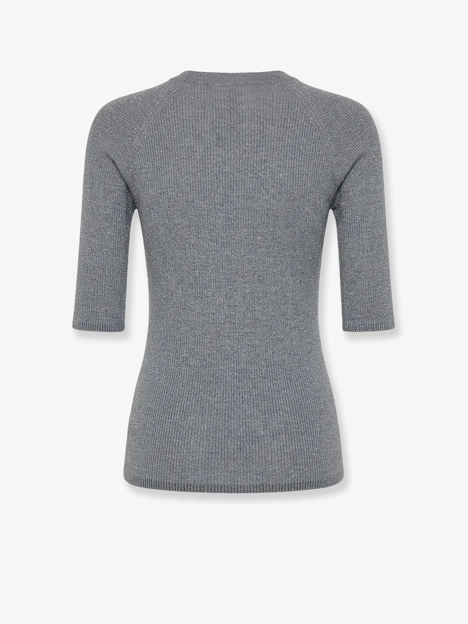 Sweater Cashmere Blend Lurex Grey sold by Lord & Taylor product image thumbnail 2