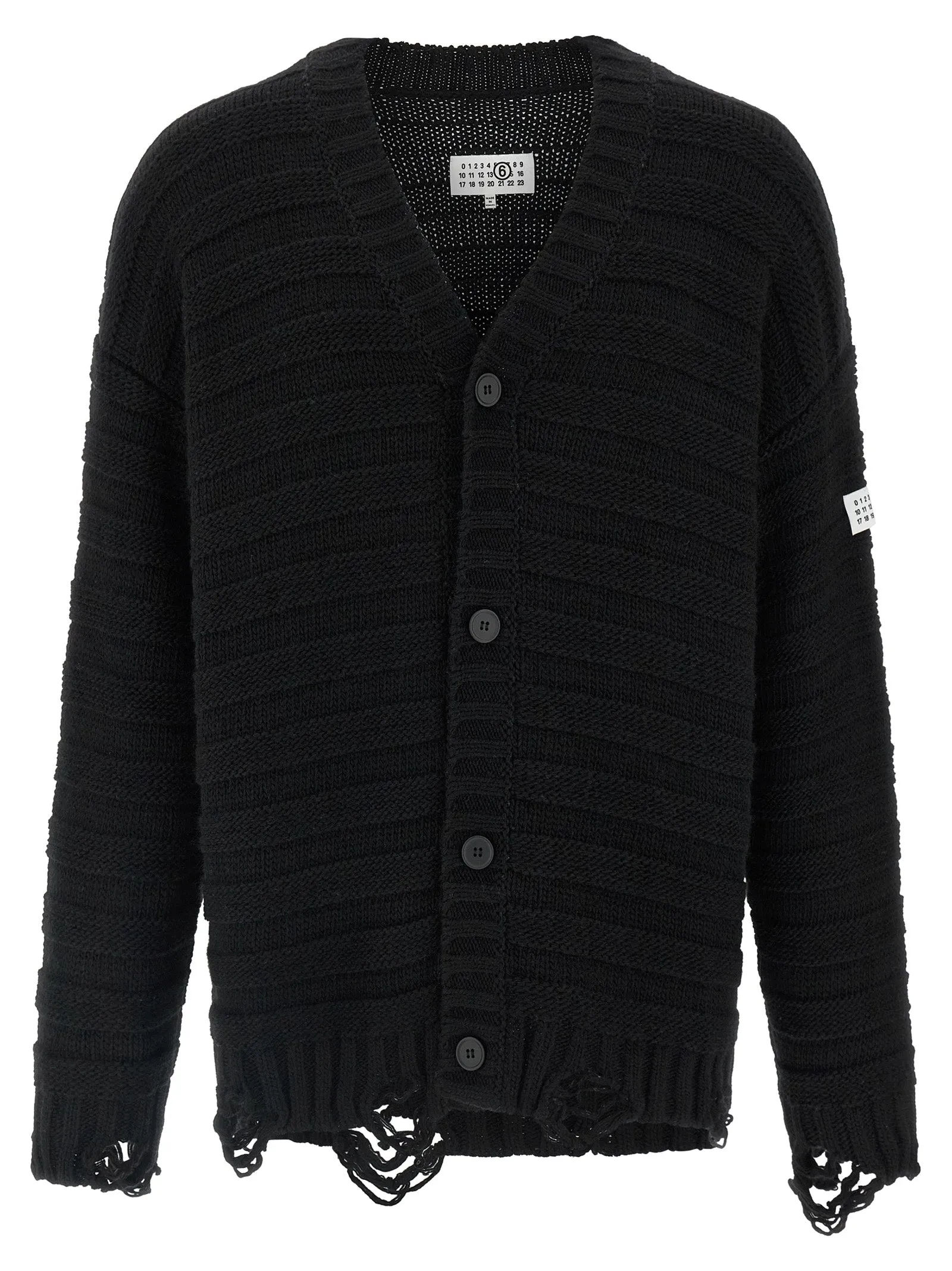 Distressed wool cardigan sold by Lord & Taylor