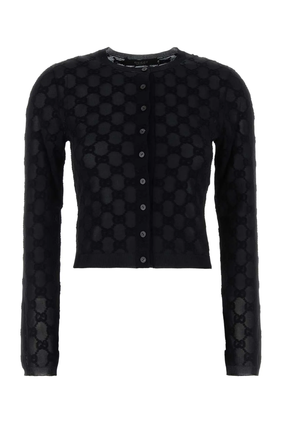 BLACK VISCOSE BLEND CARDIGAN sold by Lord & Taylor