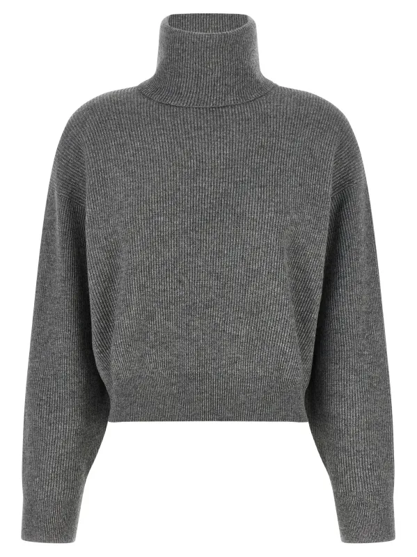 English ribbed sweater made by Brunello Cucinelli