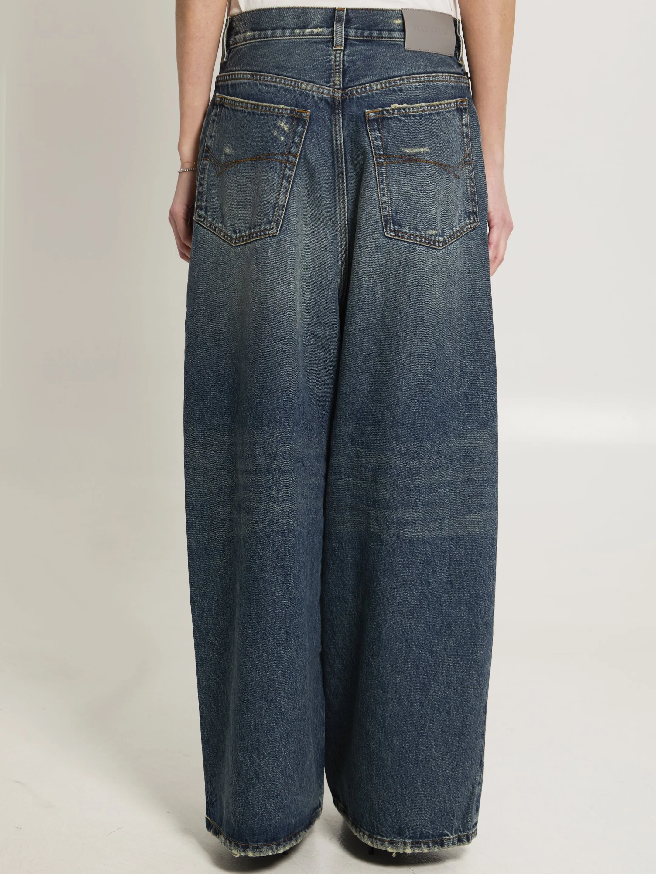 Low-rise baggy jeans sold by Lord & Taylor product image thumbnail 4