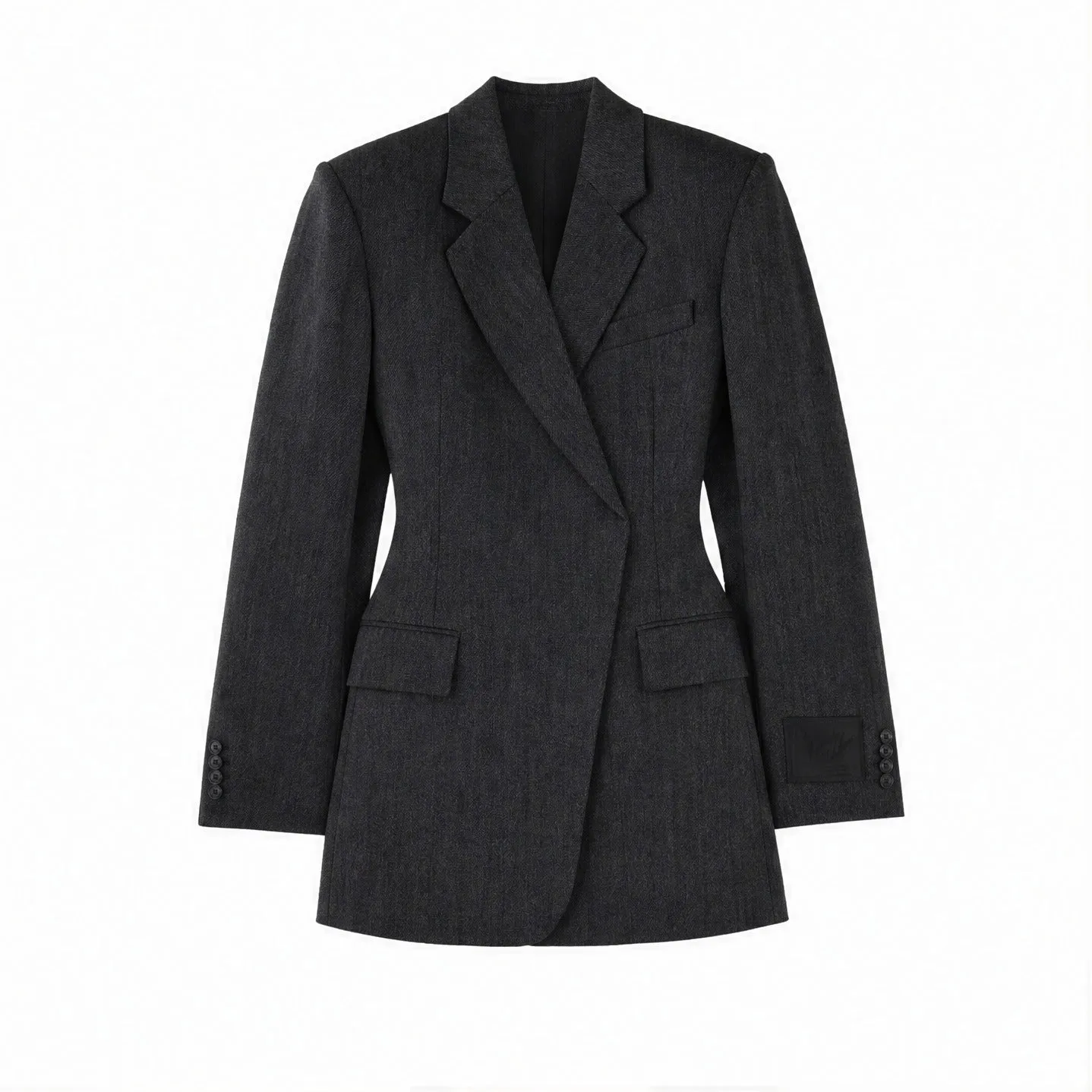 Alexander Wang Mini Blazer Dress, Black Wool sold by Lord & Taylor