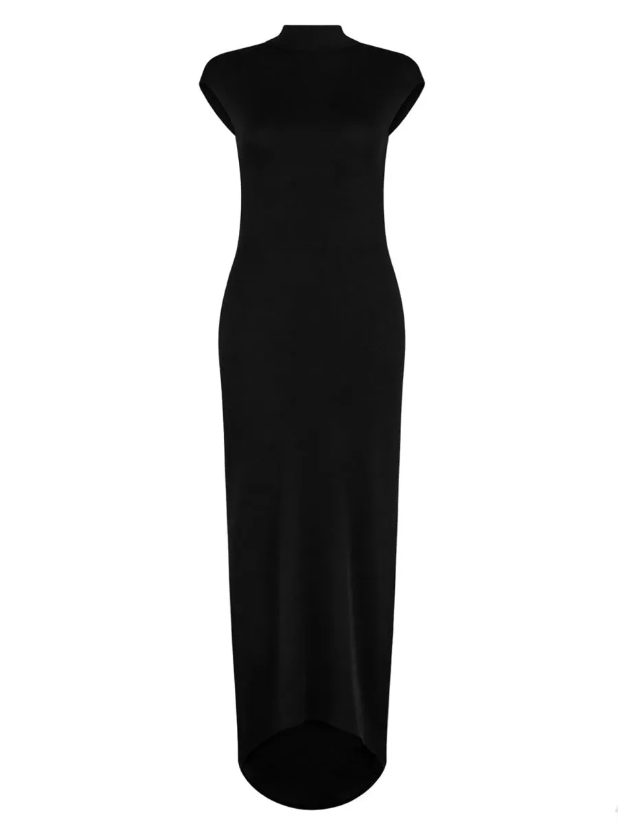 Tom Ford Viscose Maxi Dress, Black sold by Lord & Taylor product image thumbnail 5