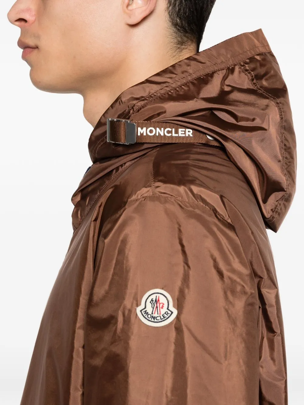 BROWN POLYAMIDE COAT sold by Lord & Taylor product image thumbnail 4