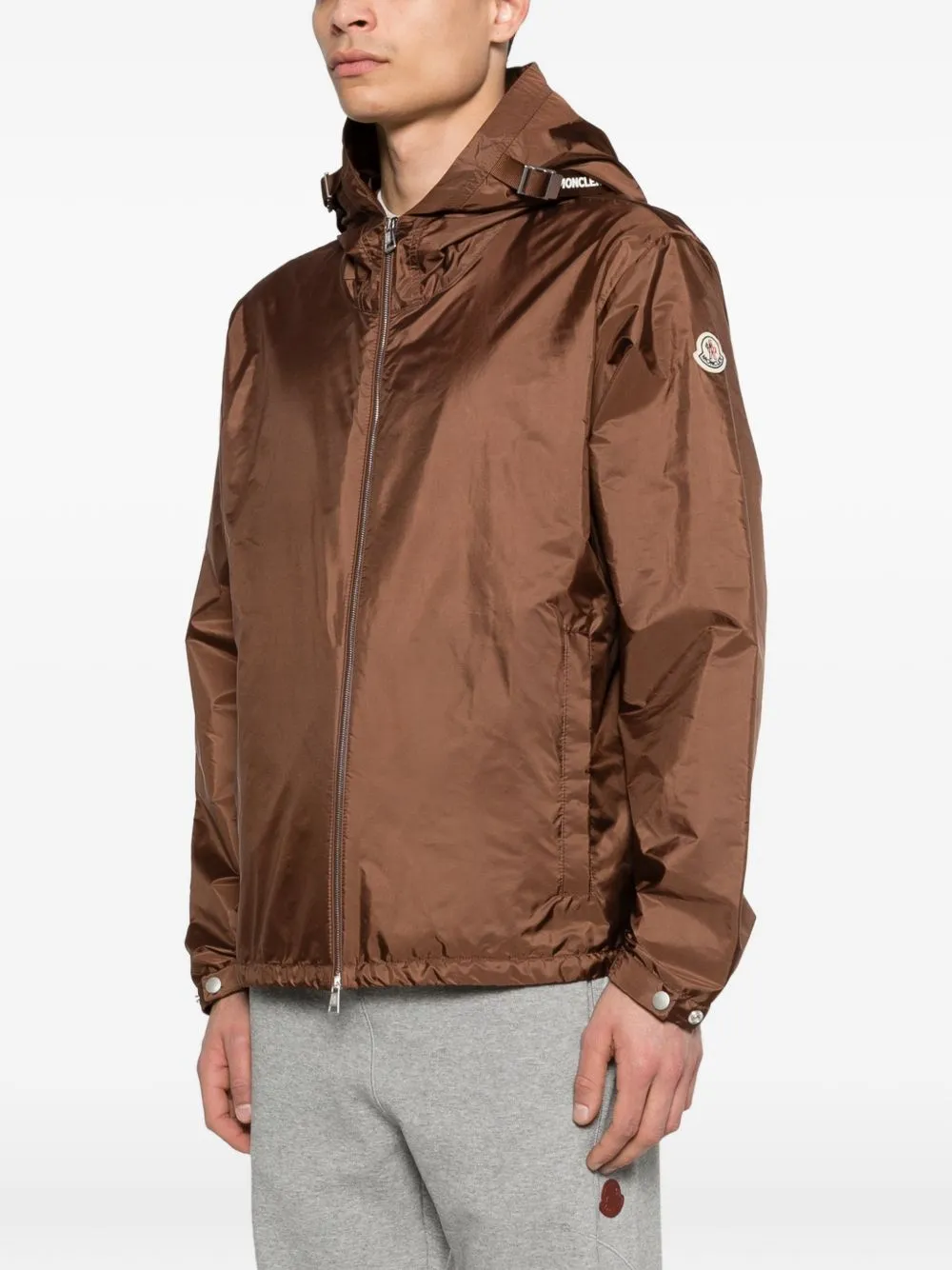 BROWN POLYAMIDE COAT sold by Lord & Taylor product image thumbnail 2