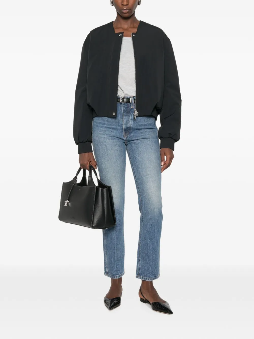 CORDAN NYLON BOMBER JACKET sold by Lord & Taylor product image thumbnail 3