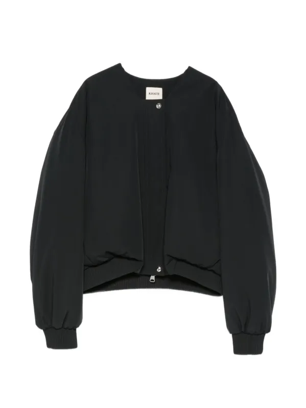 CORDAN NYLON BOMBER JACKET made by KHAITE
