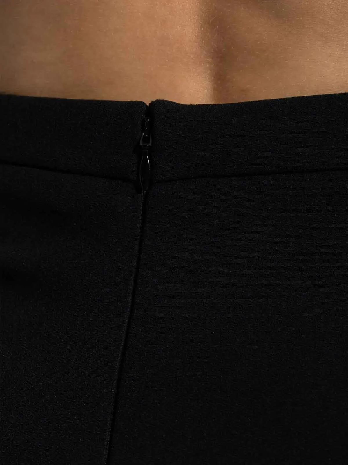 MIDI SKIRT WITH ZIP sold by Lord & Taylor product image thumbnail 4
